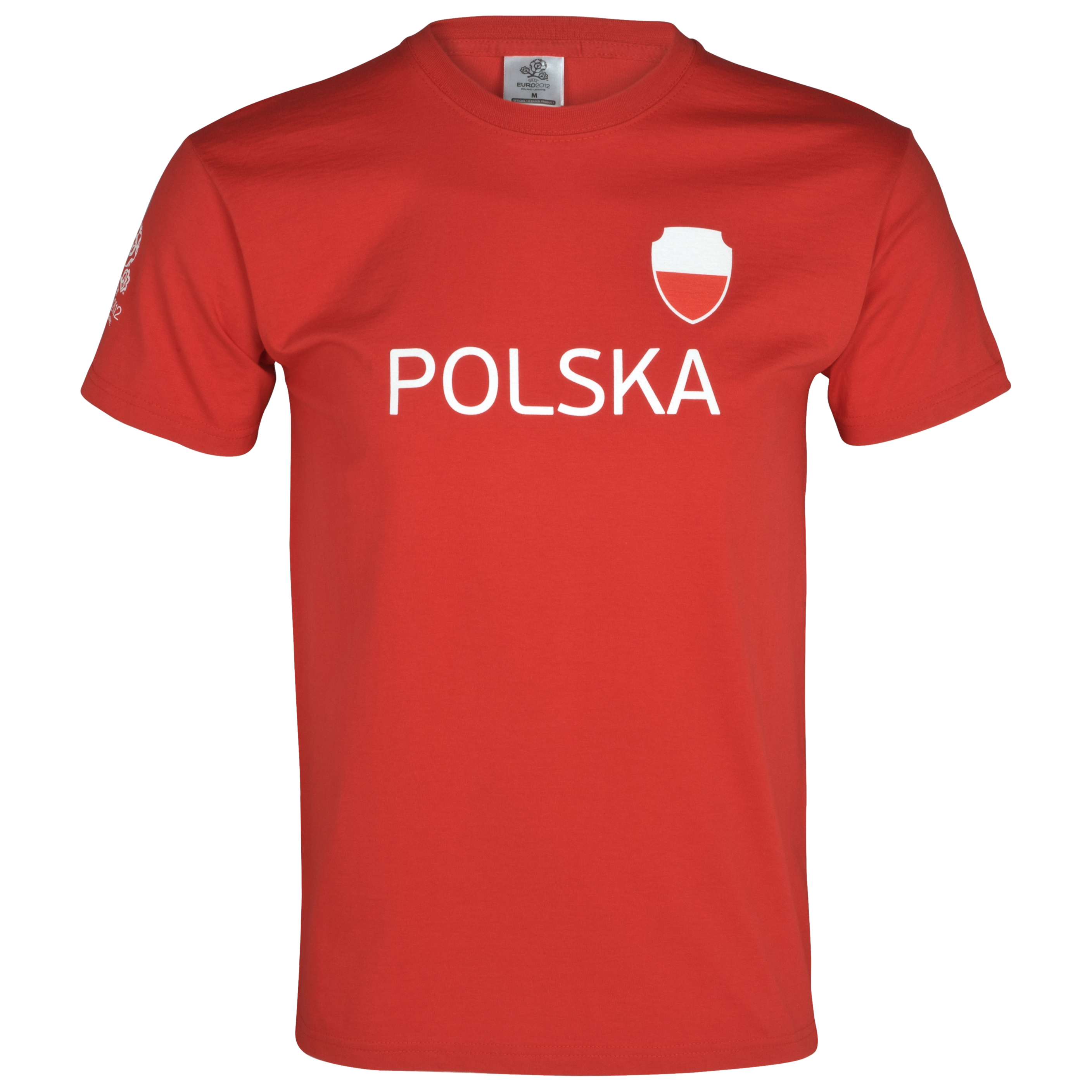 Euro 2012 Poland T-Shirt - Red/White