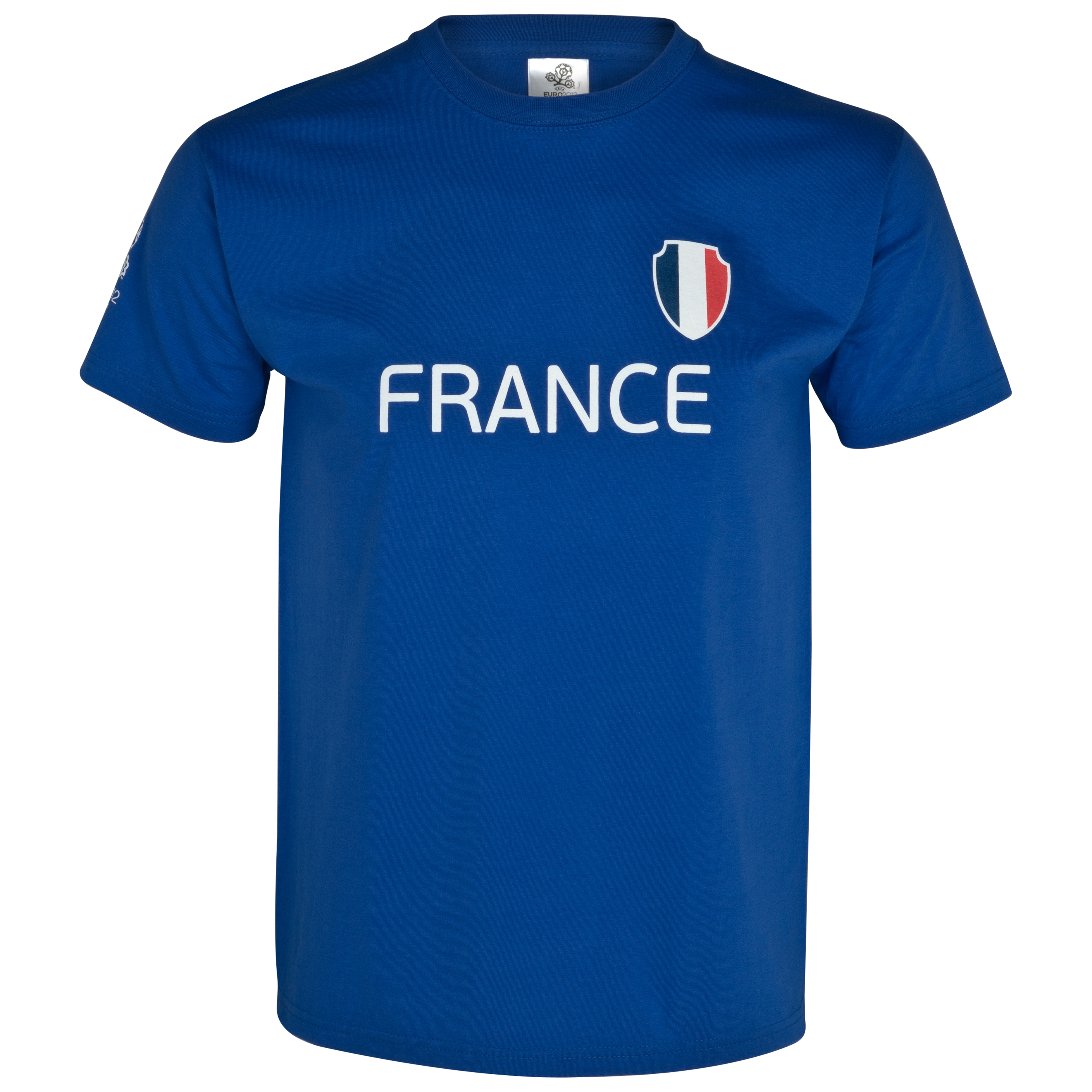 Euro 2012 France T-Shirt - Blue/White.