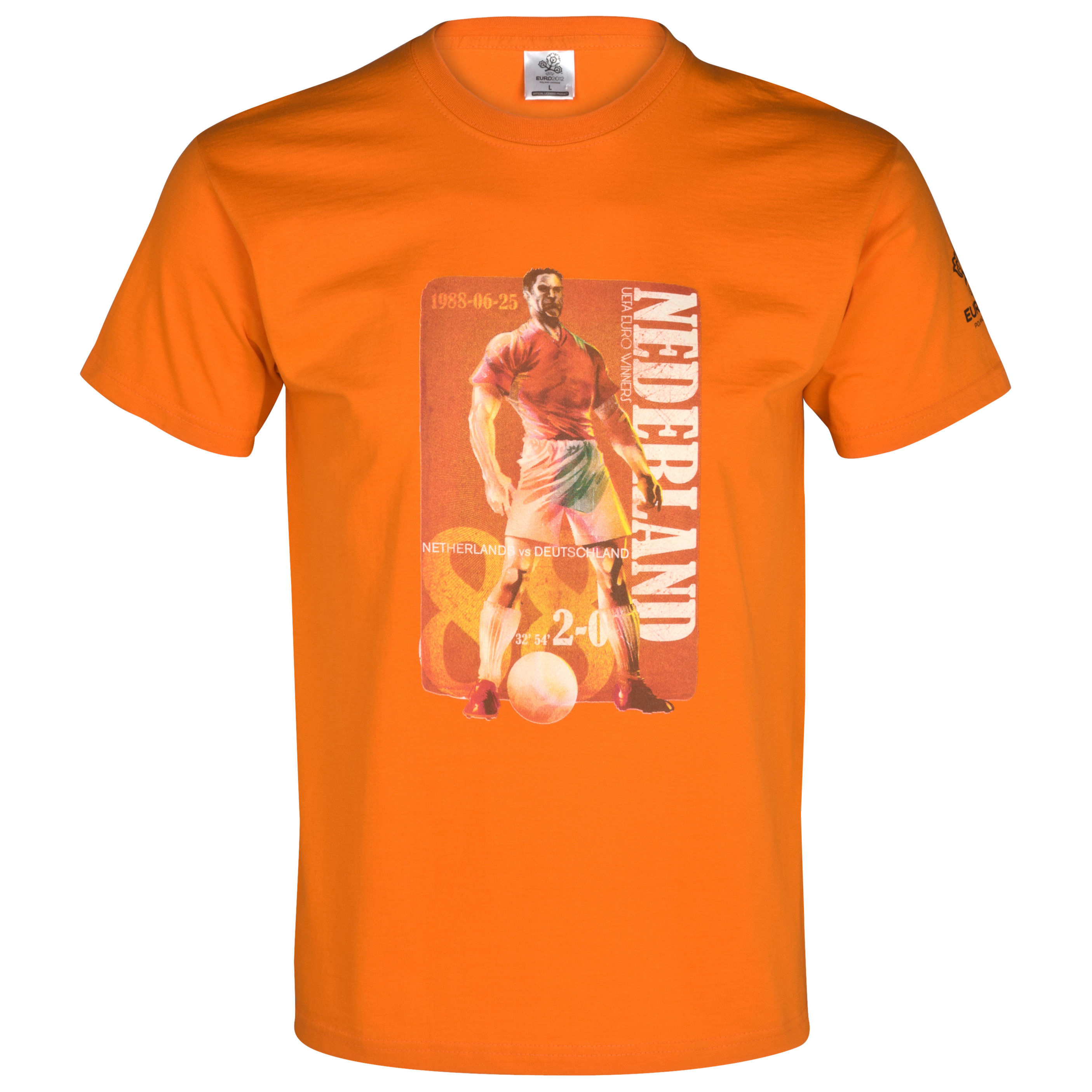 Euro 2012 Holland Winners 1988 T-Shirt - Orange