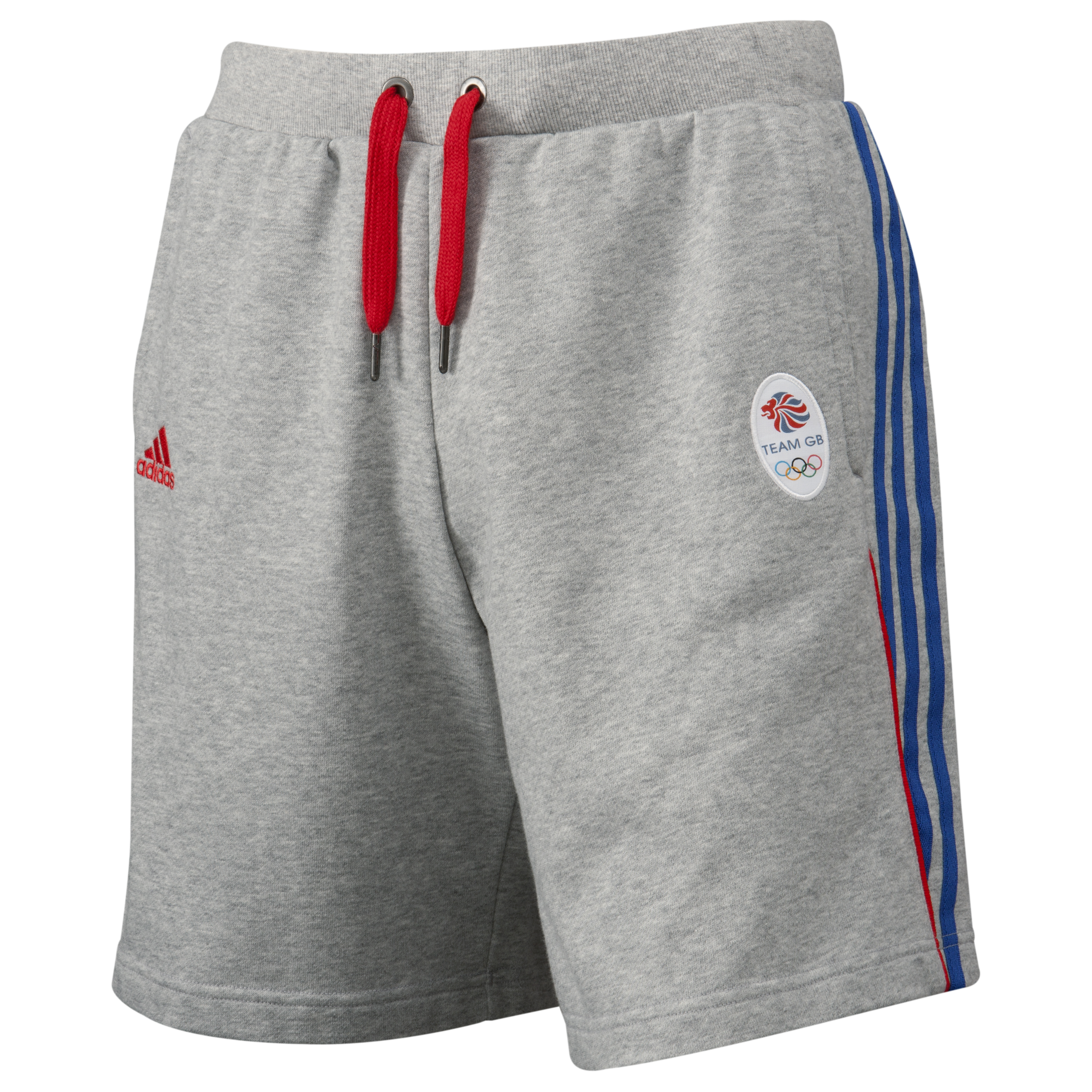 adidas Team GB Knit Short - Medium Grey Heather/Victory Blue S07