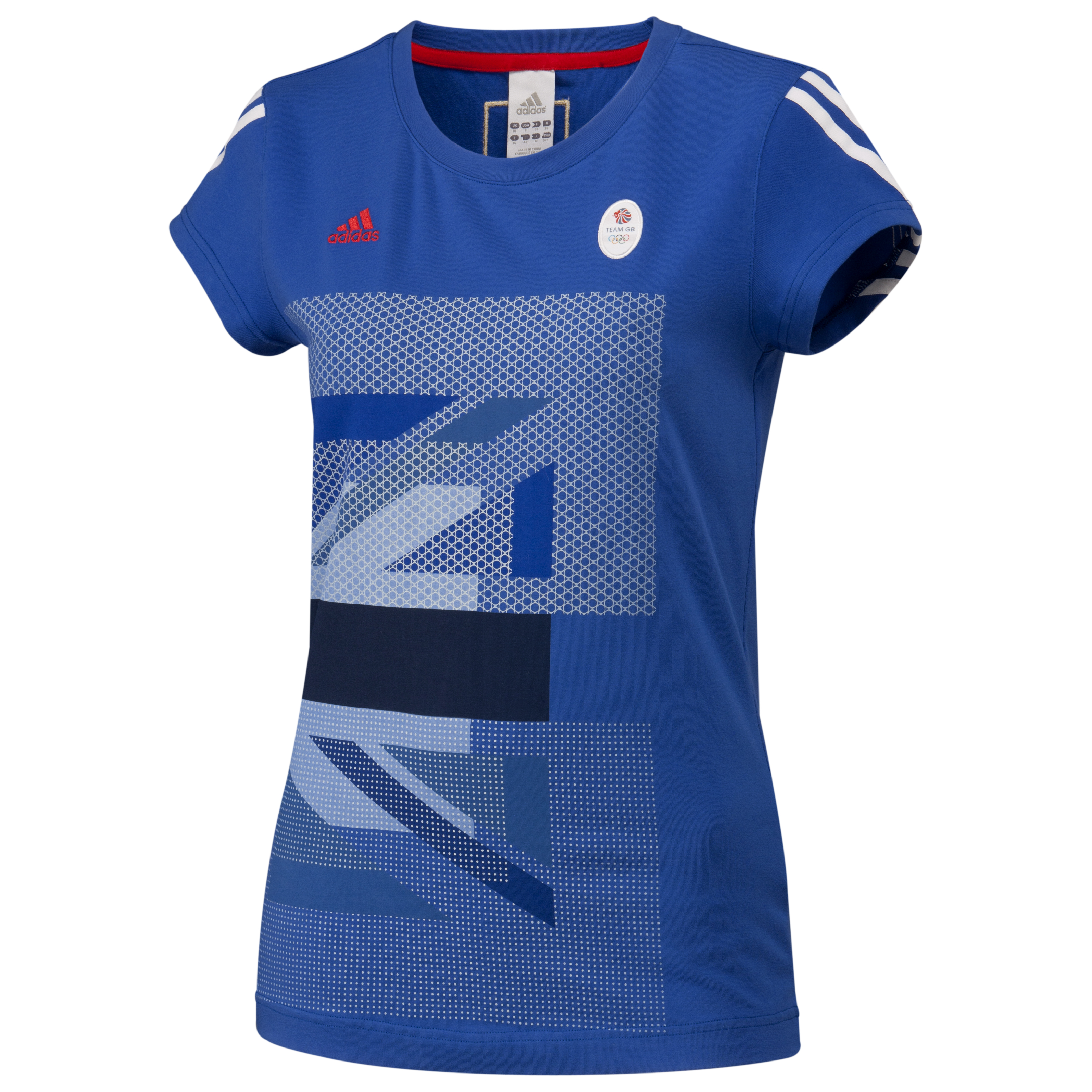 adidas Team GB Graphic T-Shirt - Victory Blue S07 - Women