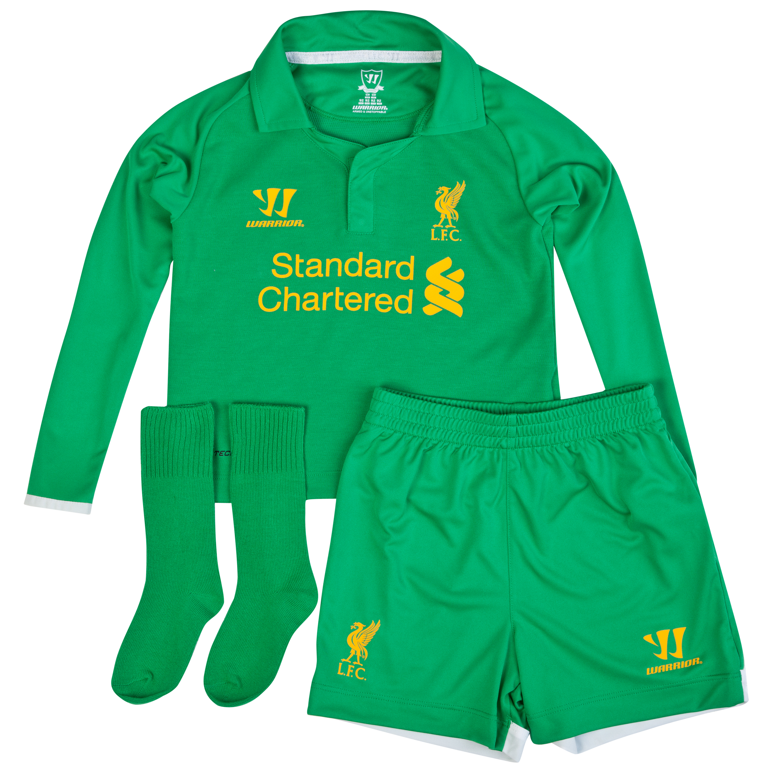 Liverpool Home Goalkeeper Infant Kit 2012/13