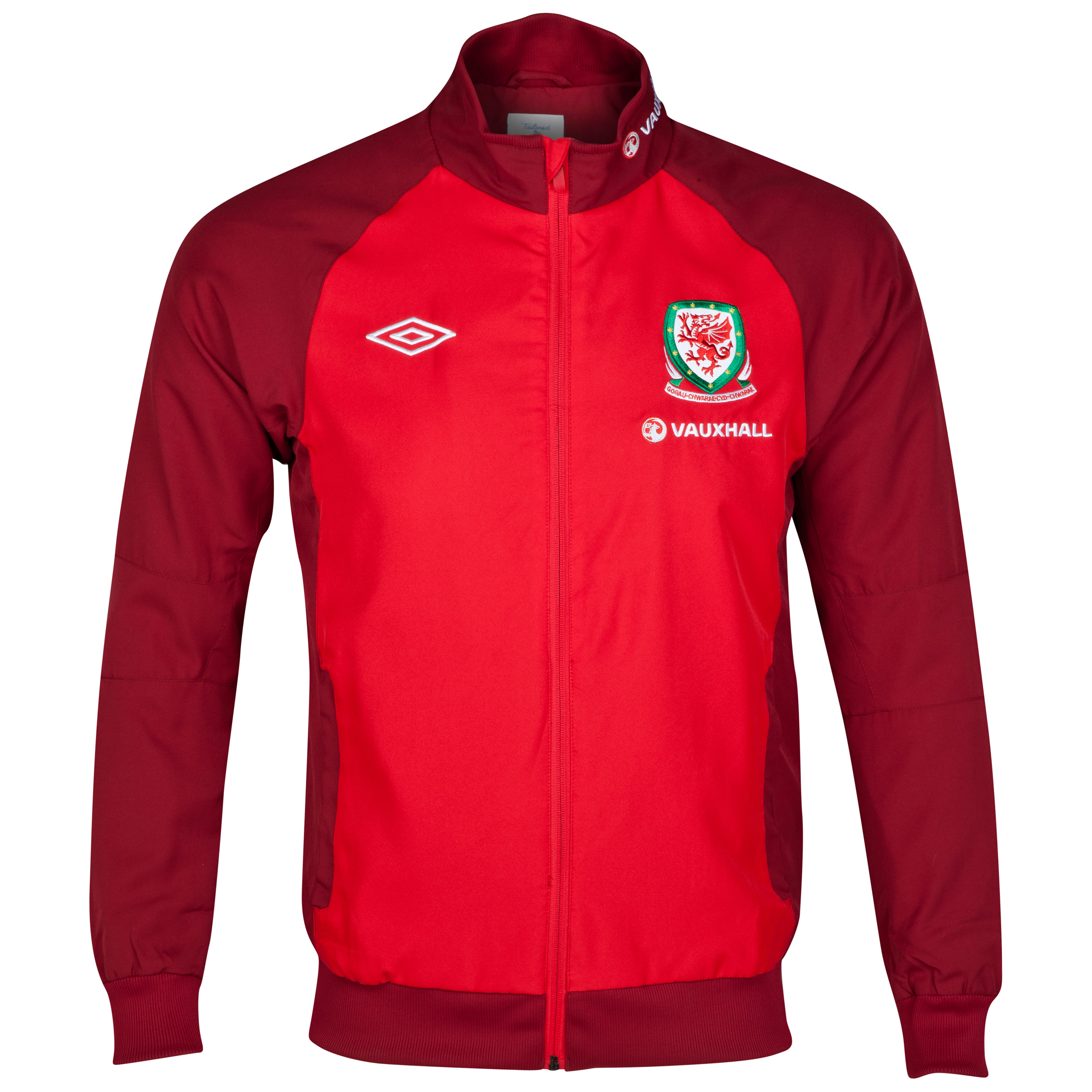 Wales Training Woven Jacket - Vermillion / Biking Red