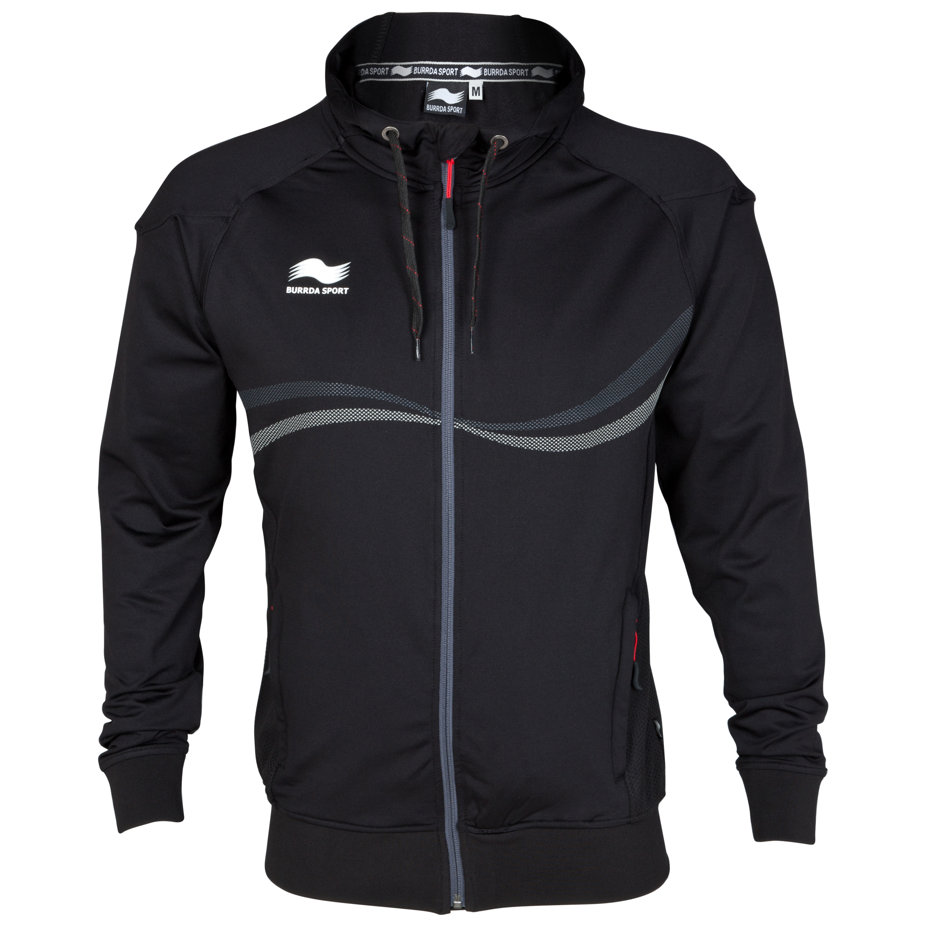 Burrda Sport Rugby Hoody - Black