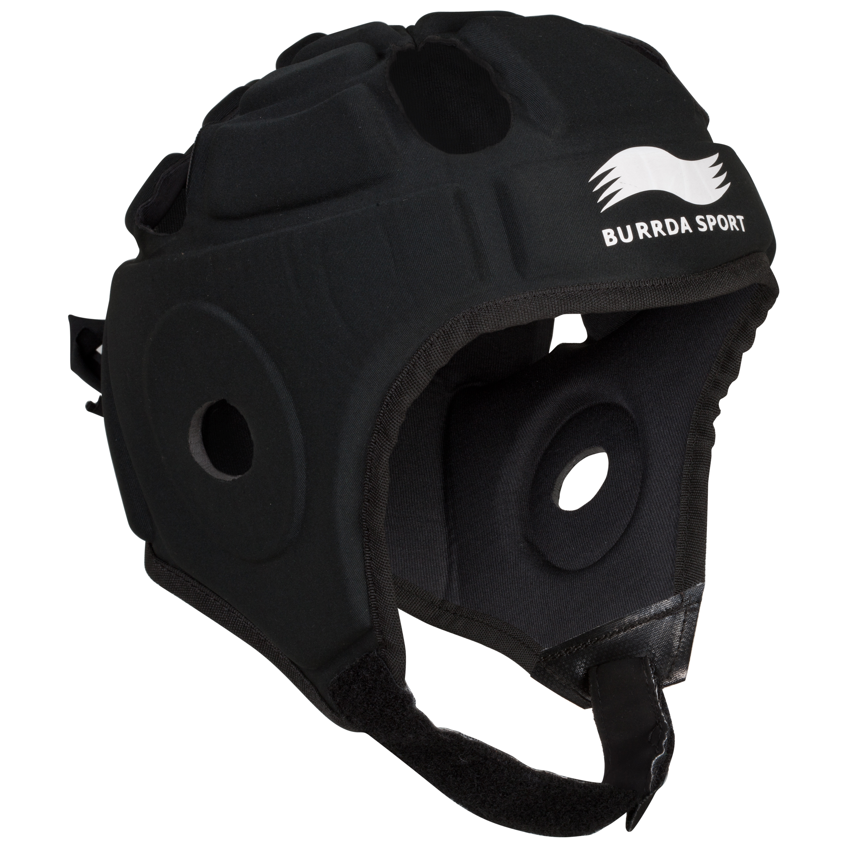 Burrda Sport Rugby Tech Headguard - Black