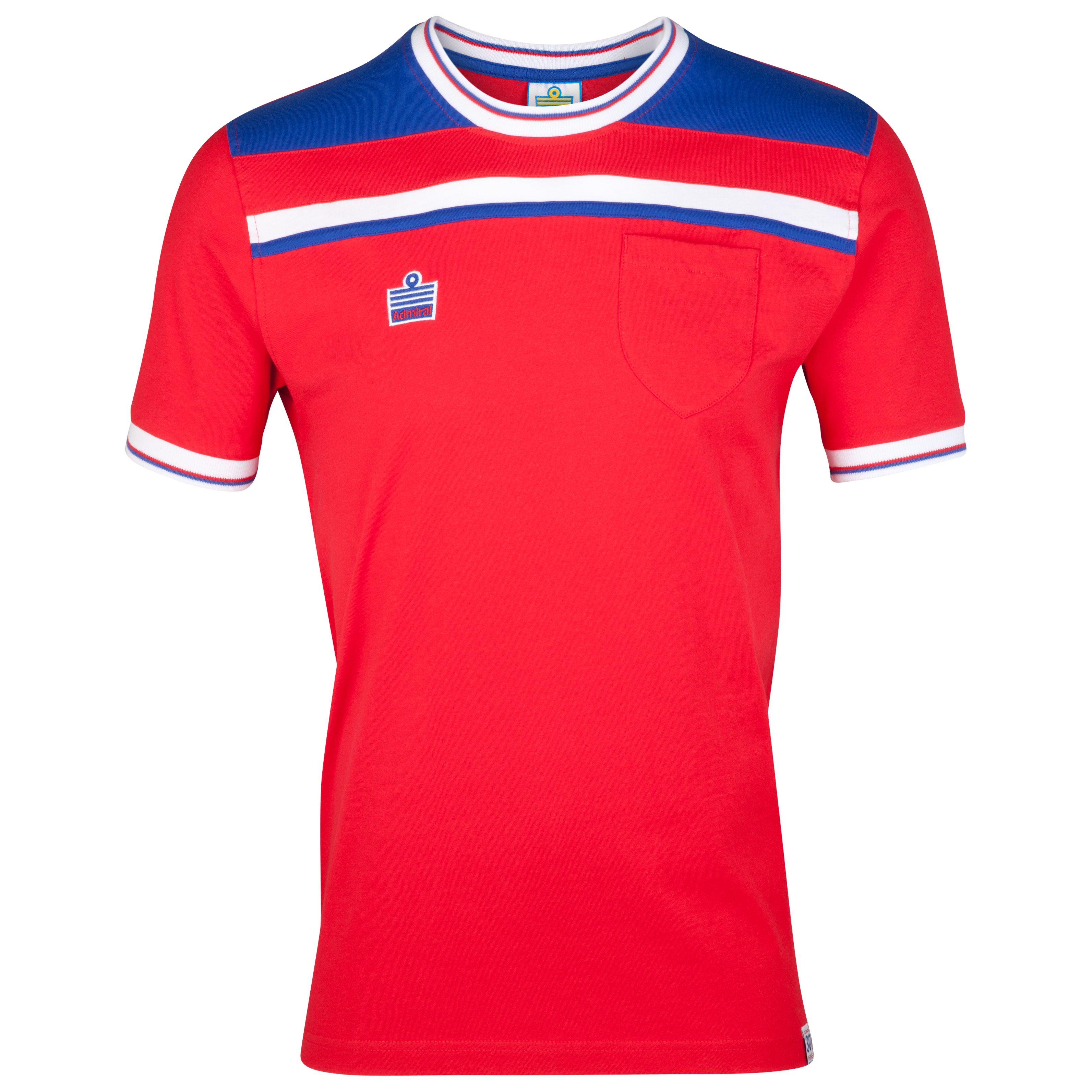 Admiral 1982 England Away T-Shirt - Red