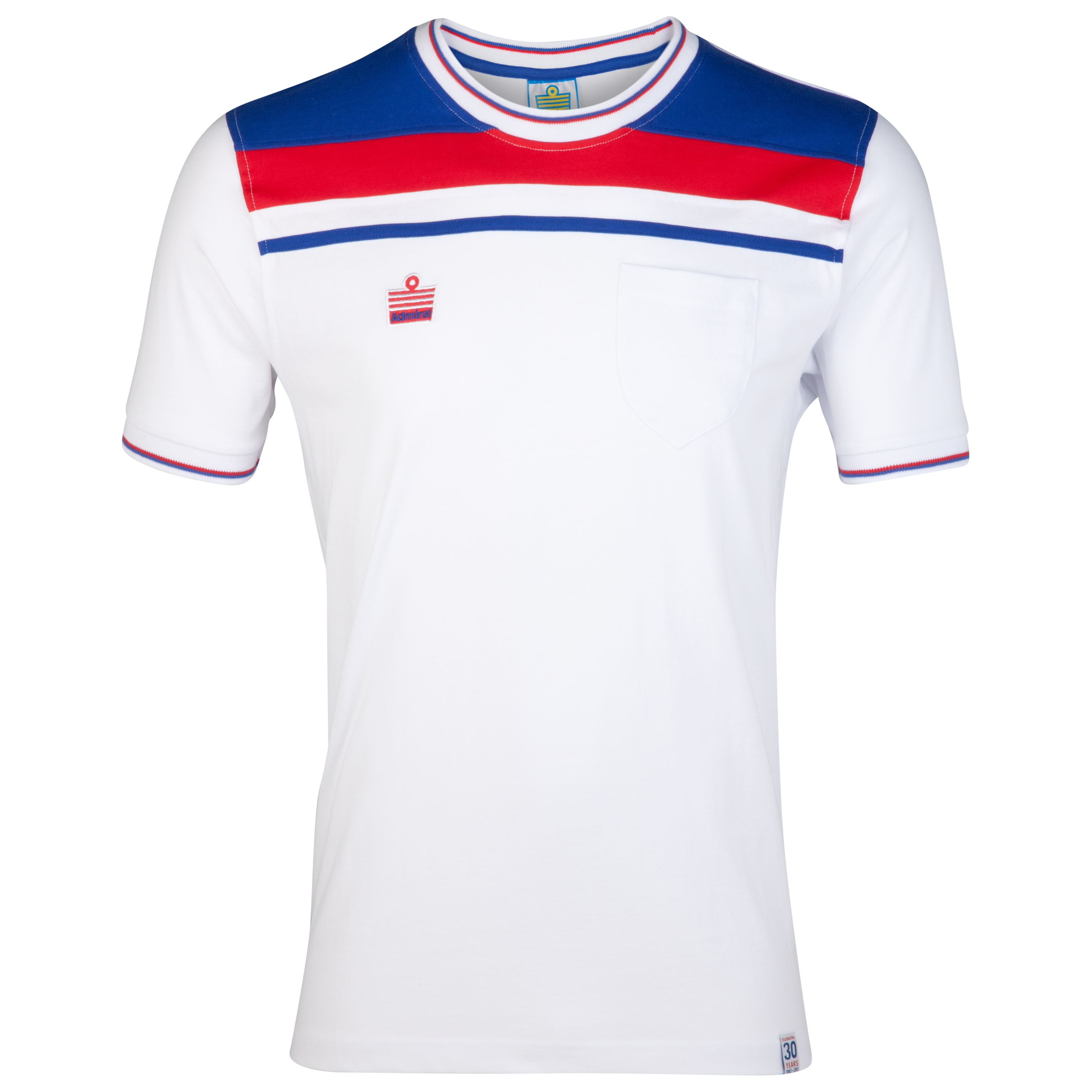 Admiral 1982 England Home T-Shirt - White