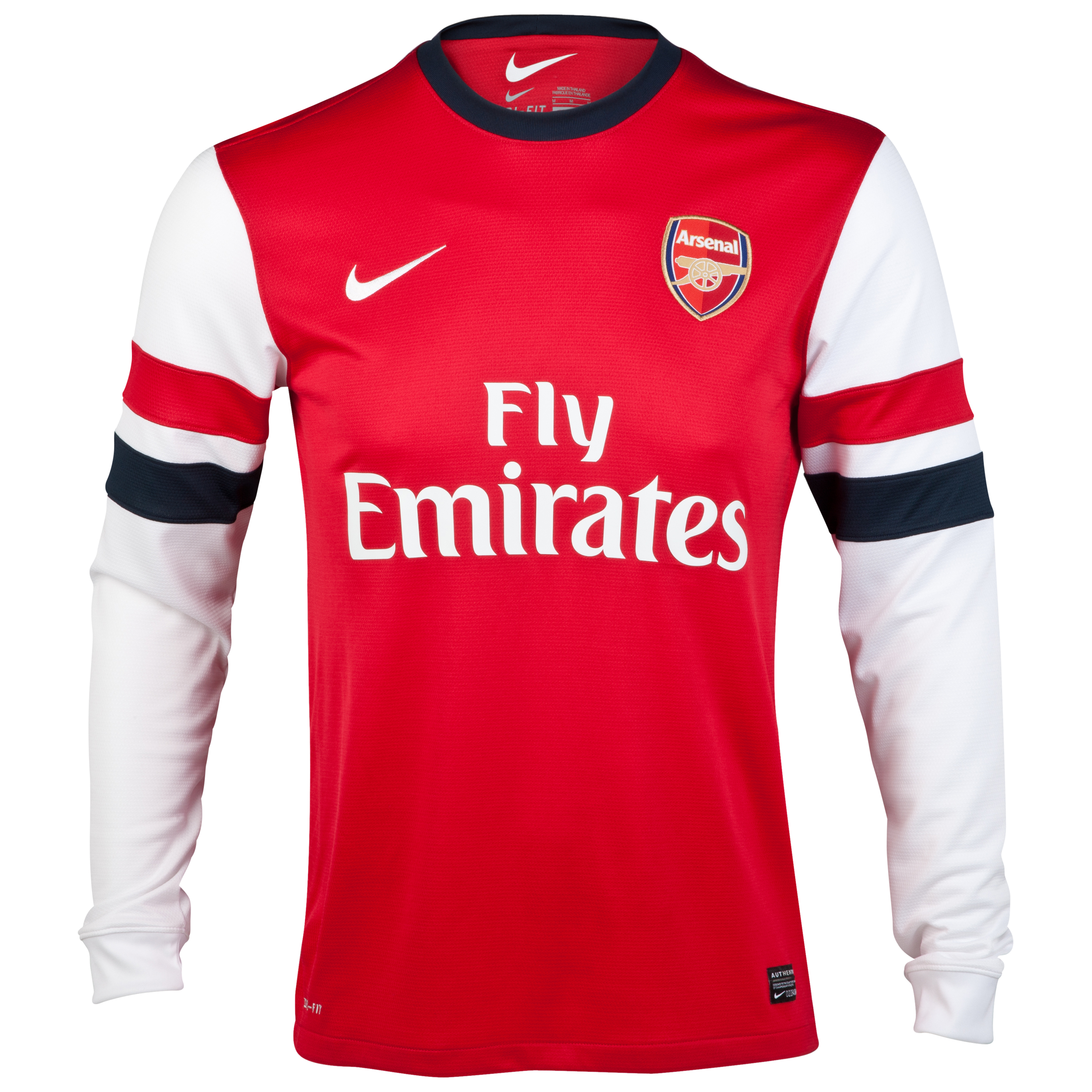 Arsenal Home Shirt 2012/14 - Long Sleeve