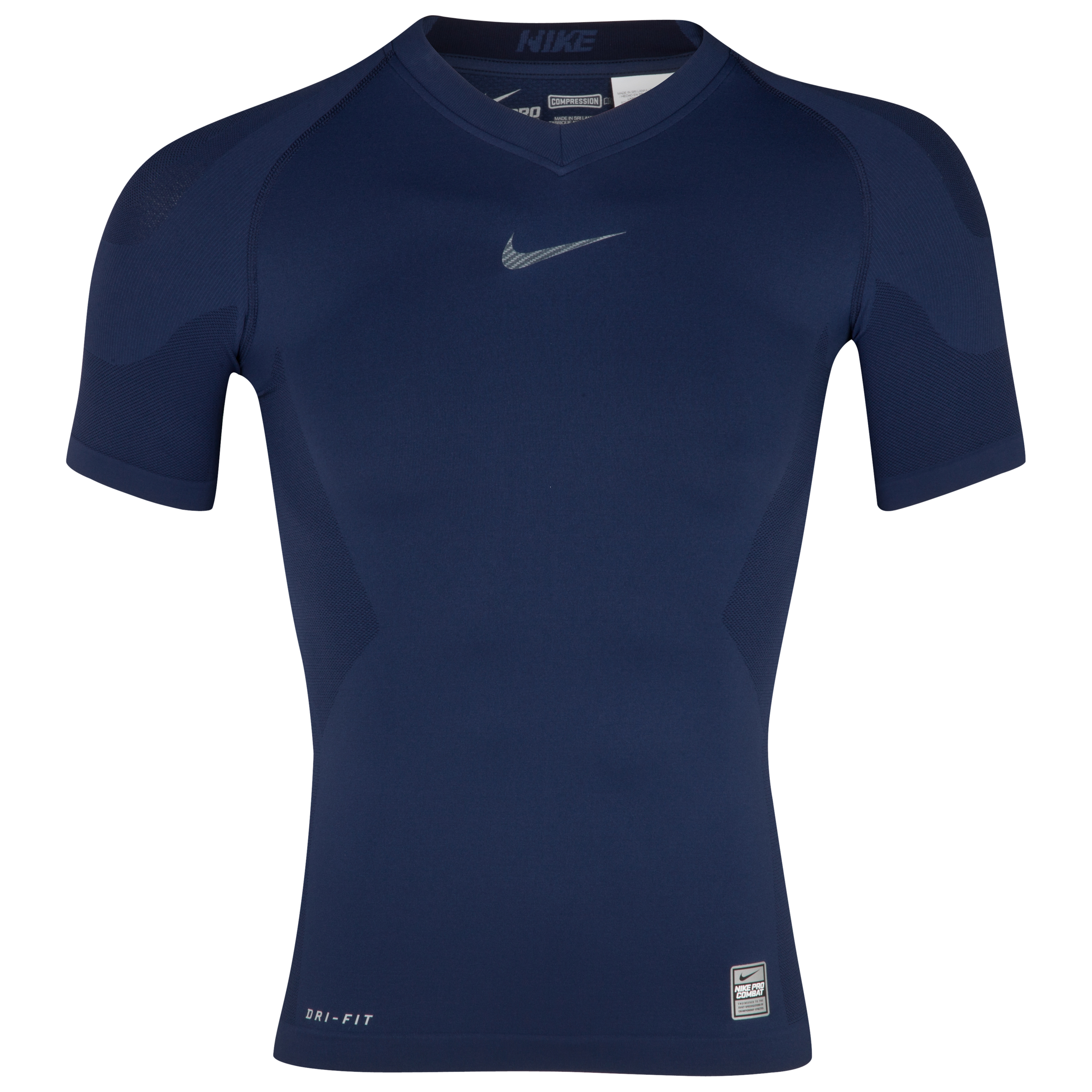 Nike Pro Combat Hypercool Baselayer Top - Midnight Navy
