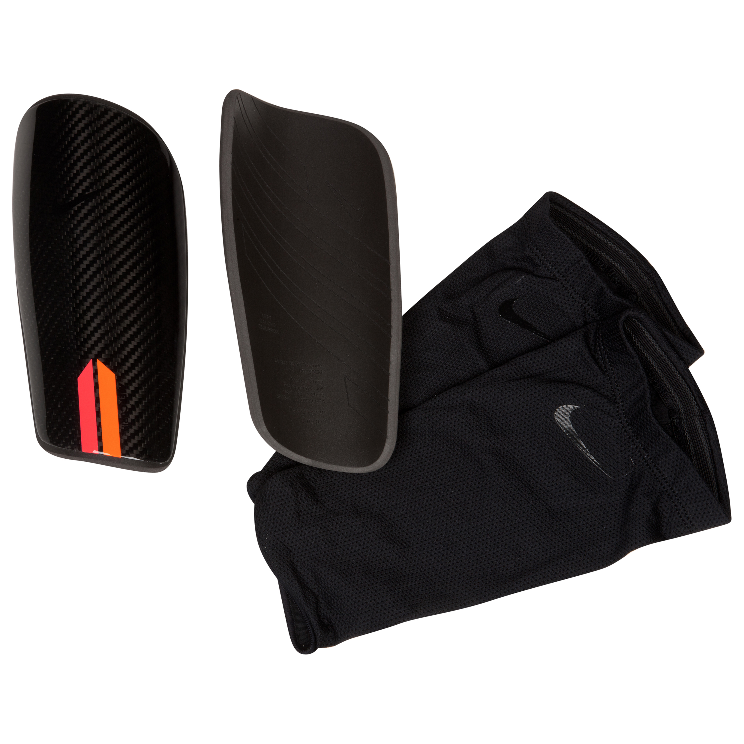 Nike Mercurial Blade Shin Pads - Black/Orange/(Black)