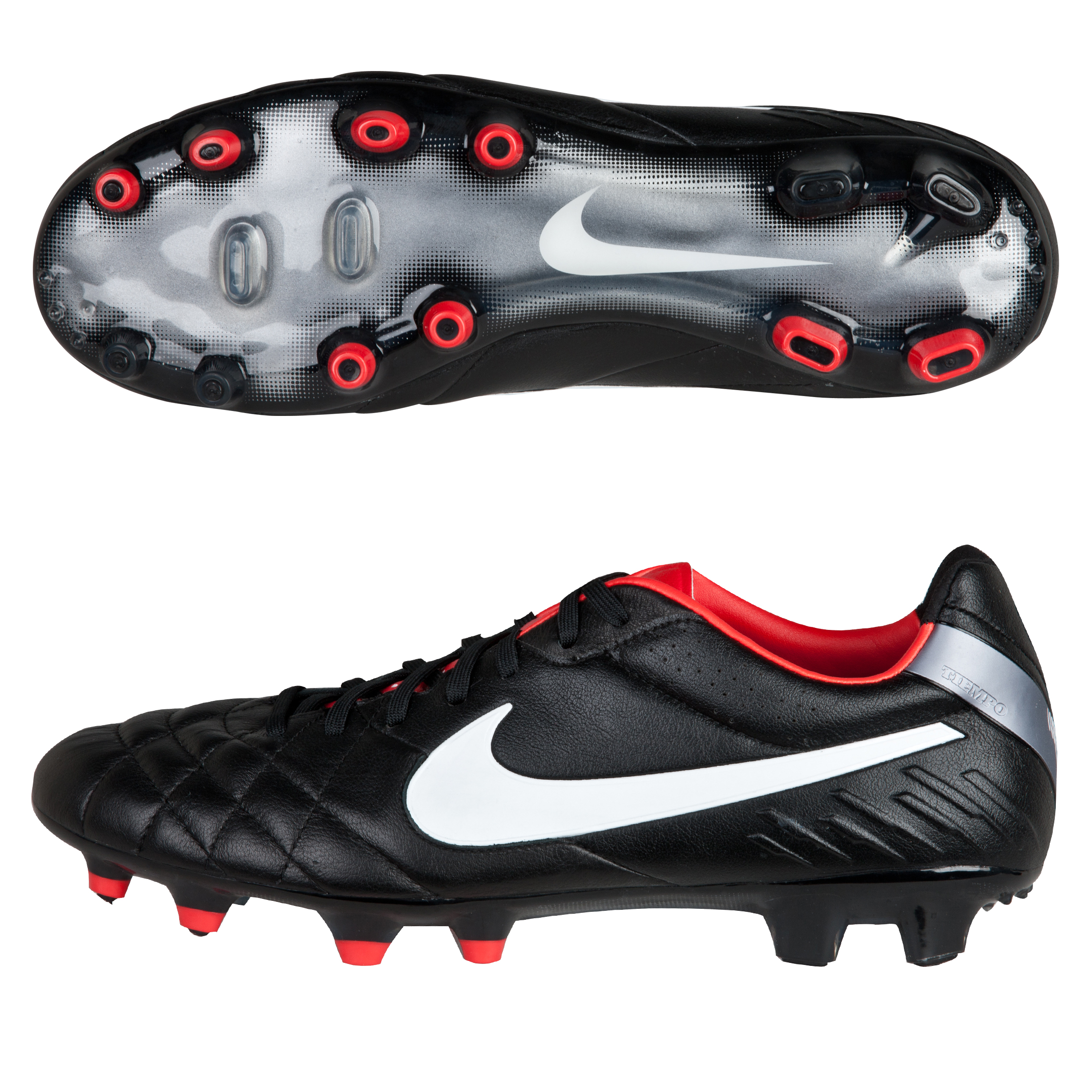 Tiempo Legend IV FG Black/White/Challenge Red