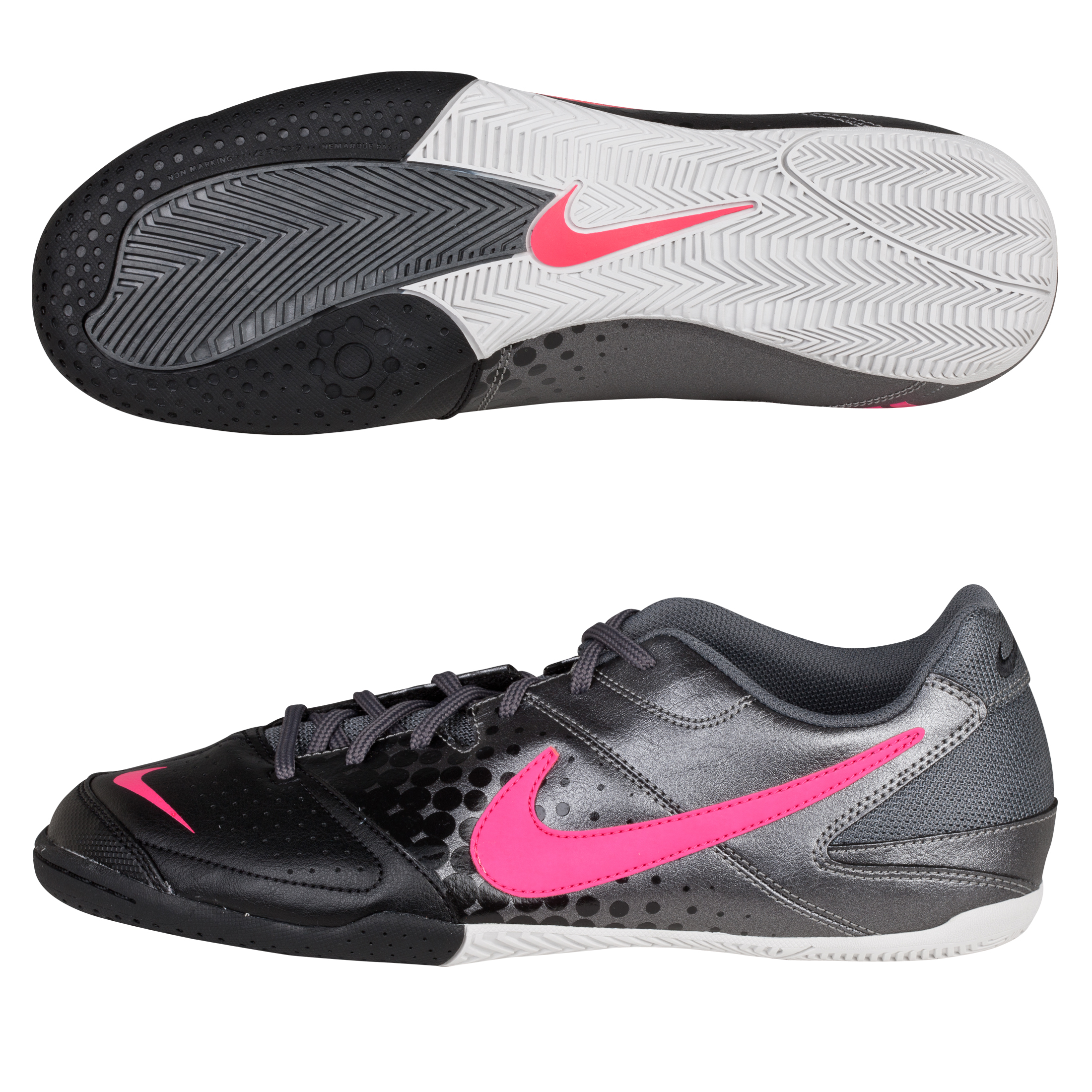 Nike5 Elastico Trainers - Metallic Dark Grey/Cherry/Black