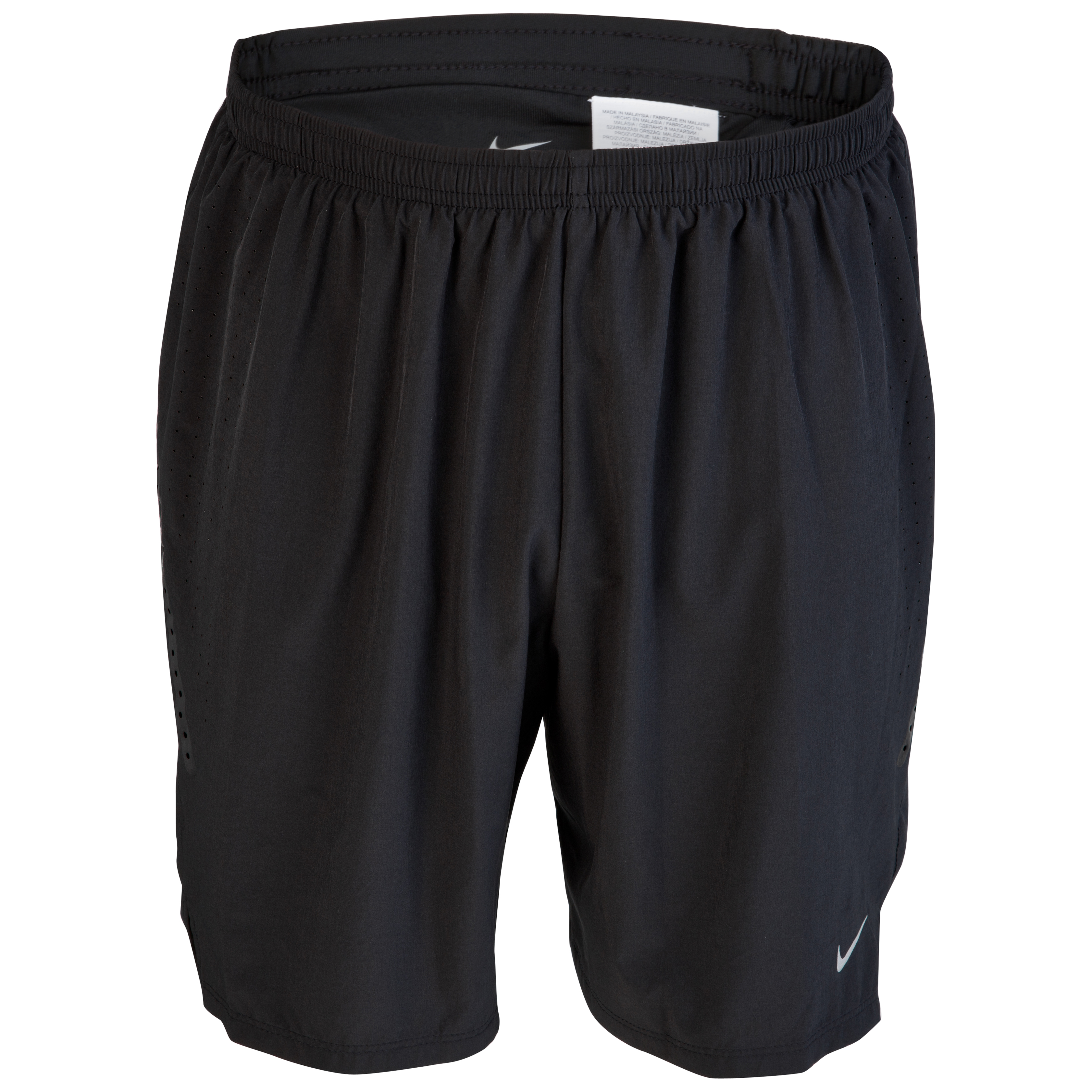 Nike 7 2-in-1 Laser Perforated Shorts - Black/Reflective Silver