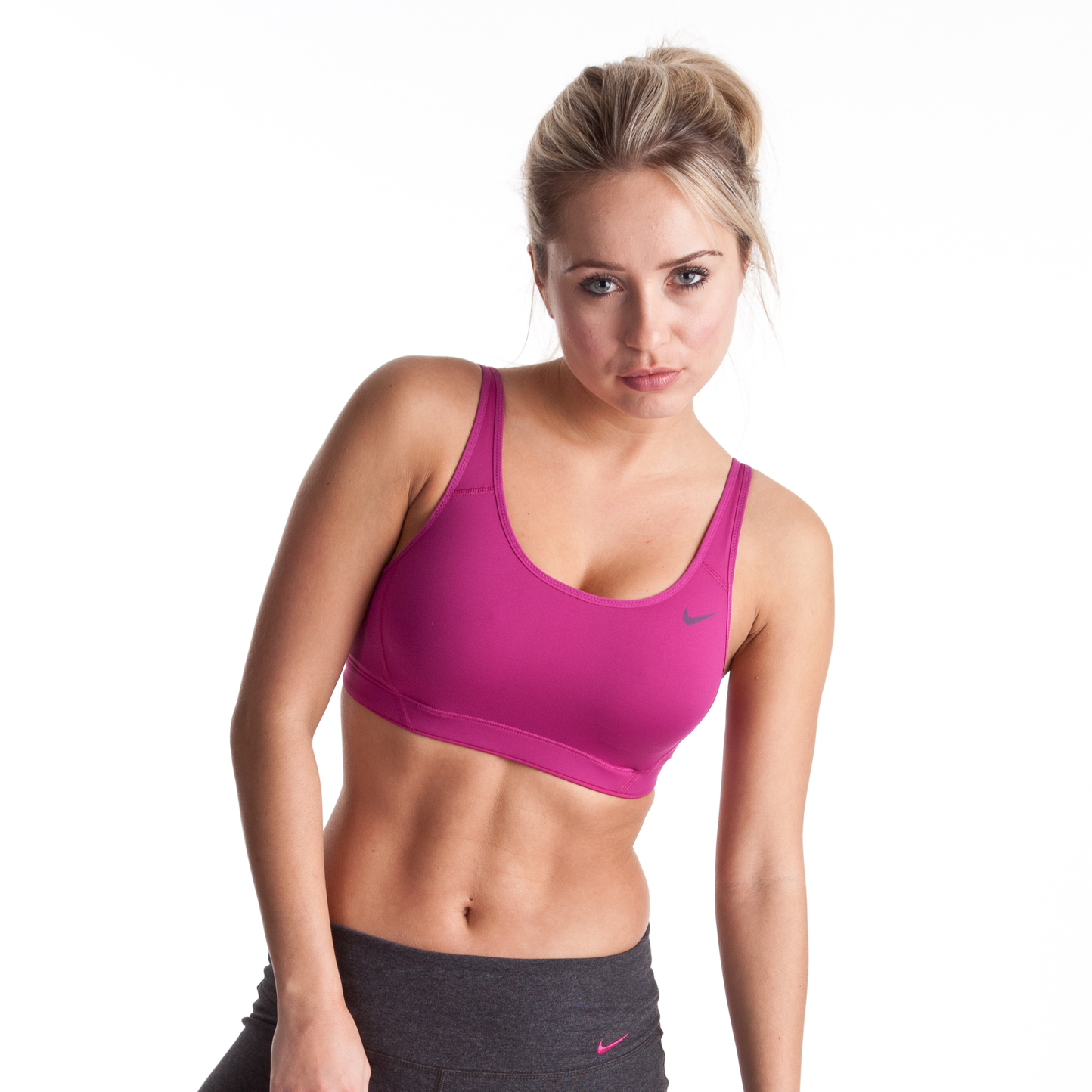 Nike Adjust U-Bra - Rave Pink/Cool Grey/Cool Grey - Womens