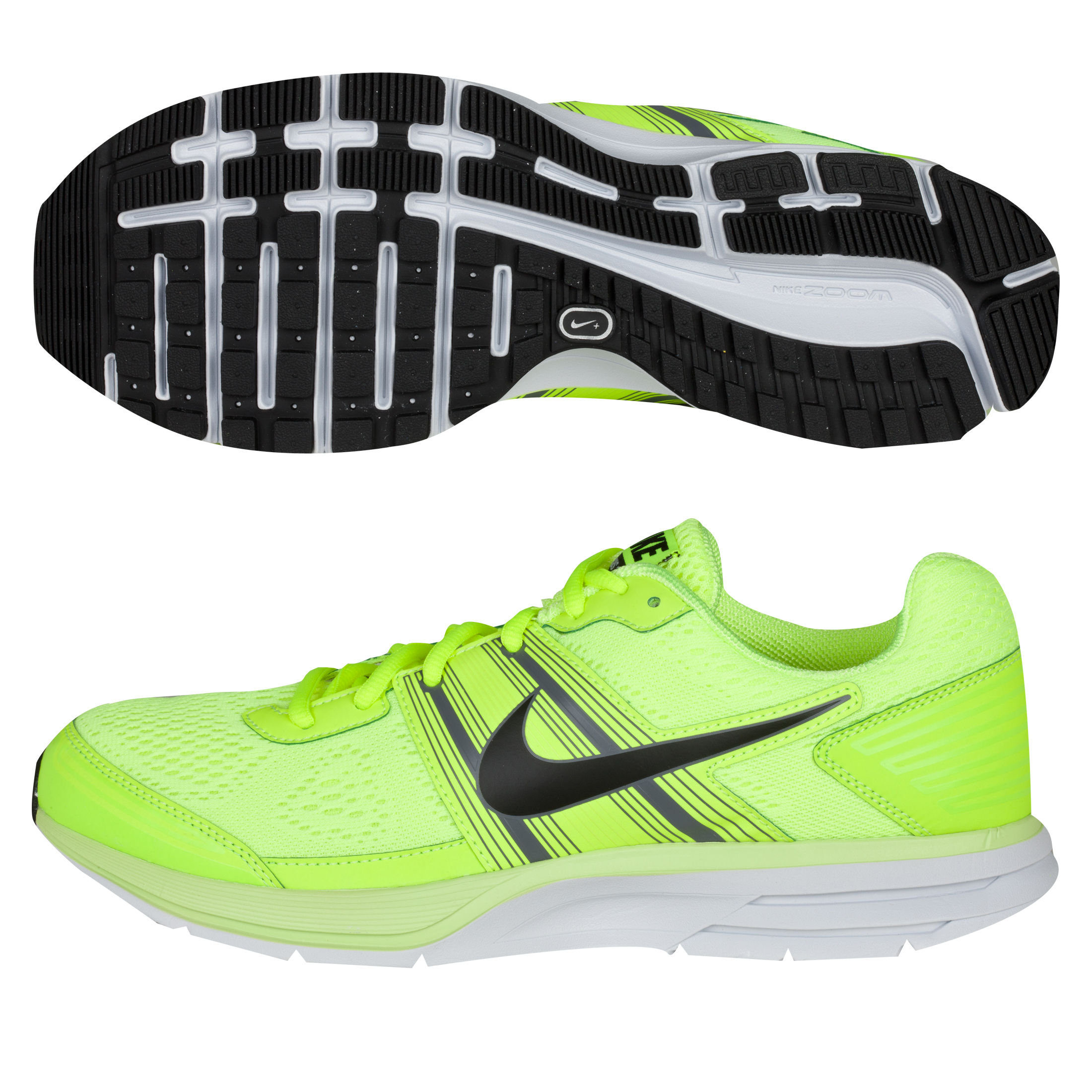 Nike Air Pegasus(+) 29 Trainers - Volt/Black/Dark Grey/Platinum