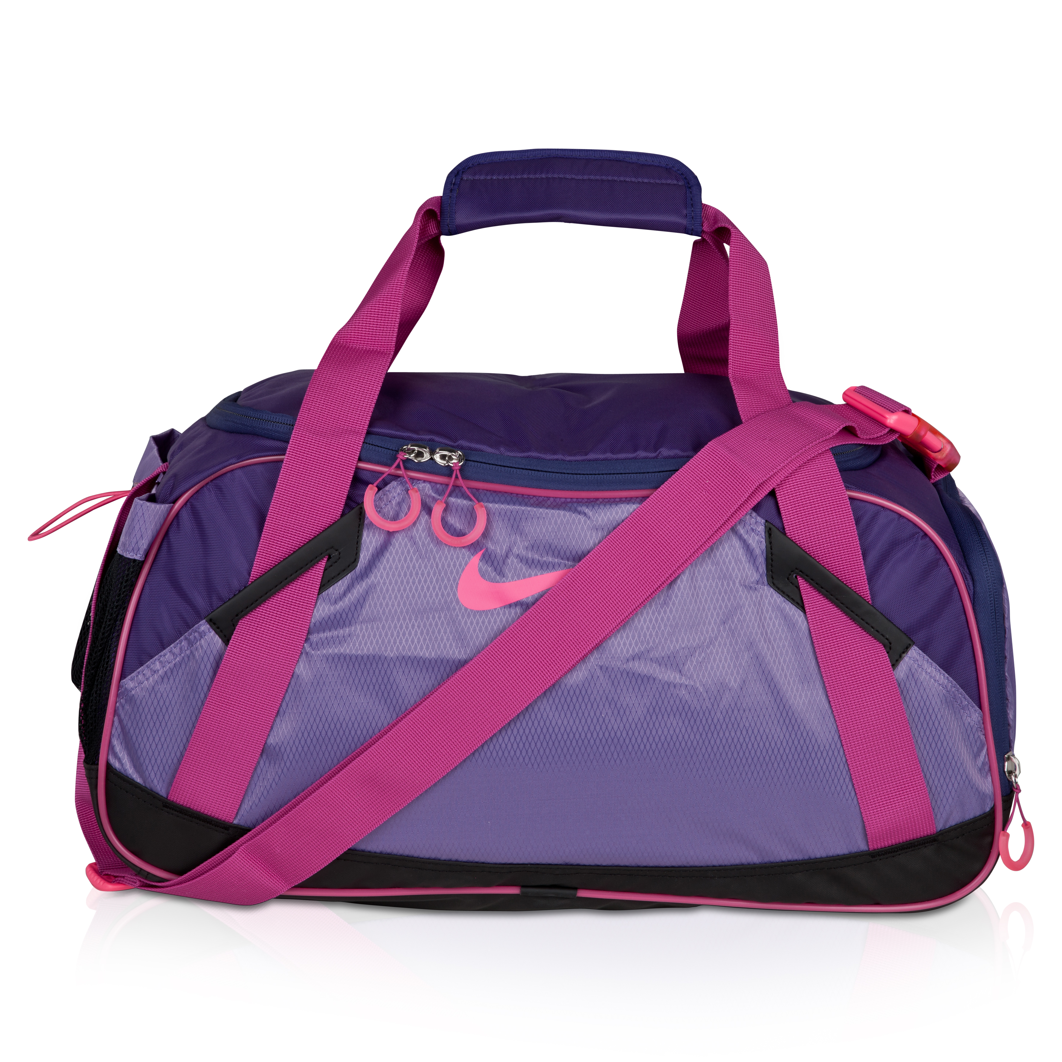 Nike Live Strong Varsity Girl Medium Duffel - Bright Blue/Purple Earth - Womens