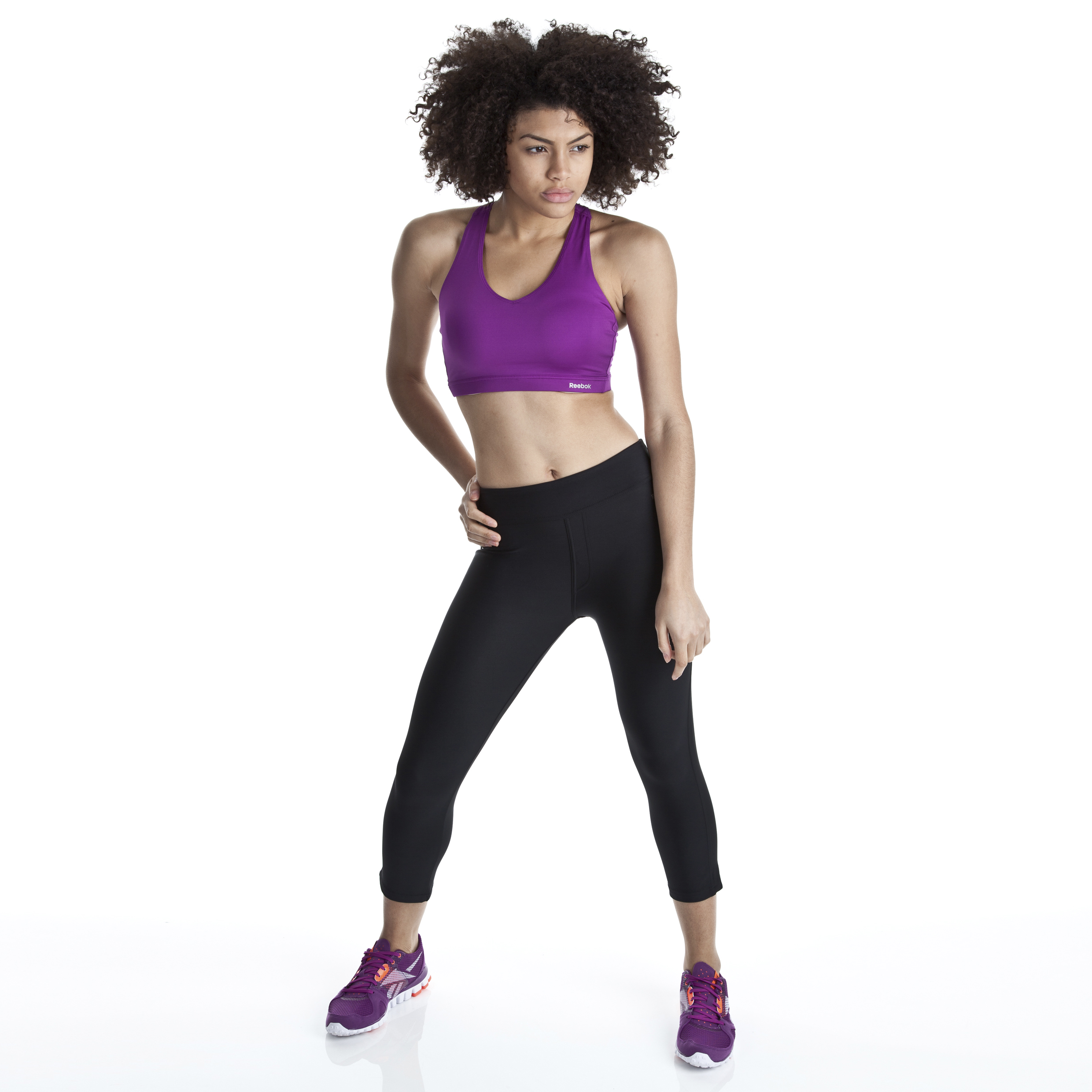 Reebok EasyTone Capri - Black - Women