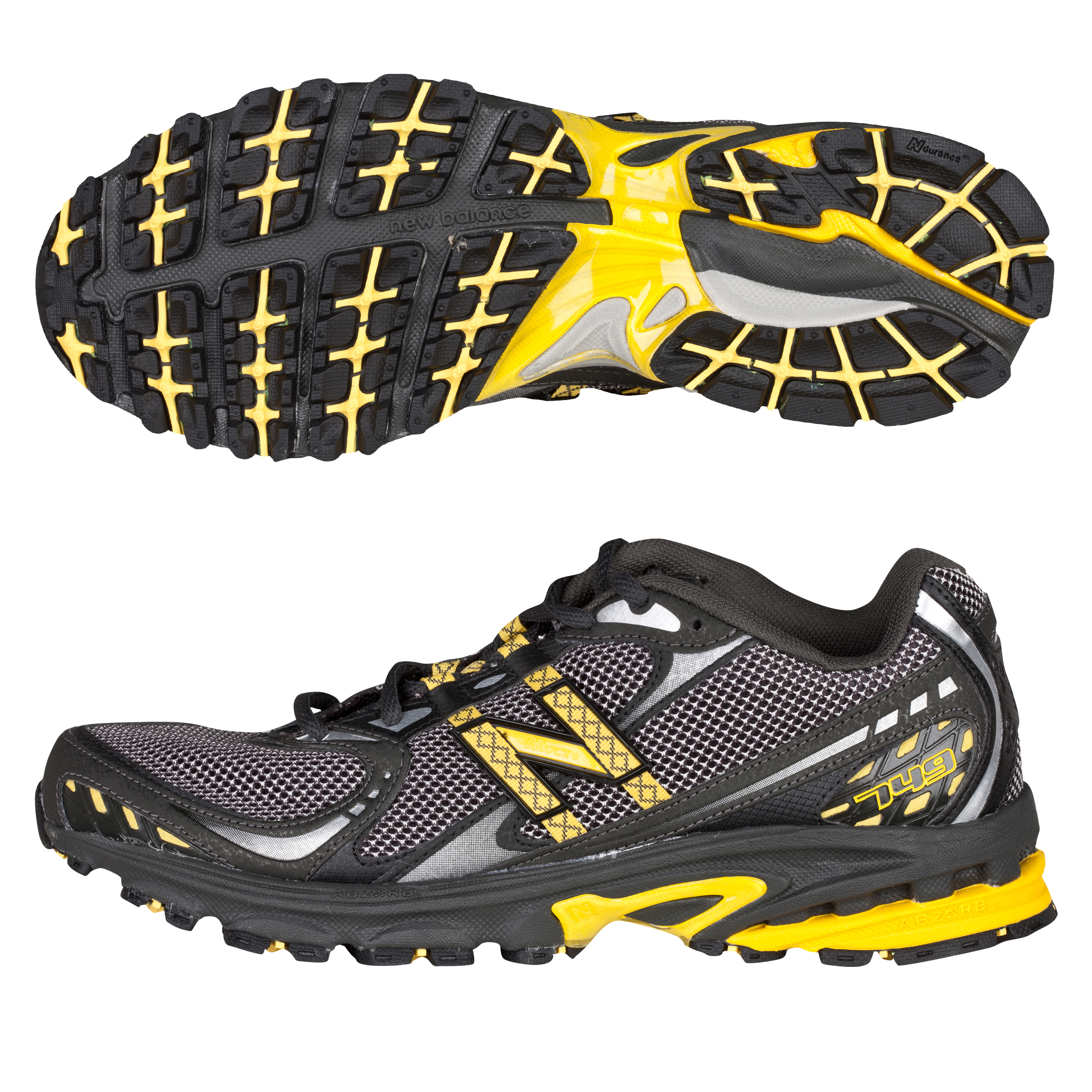 New Balance 749 Running Trainers - Grey/Yellow