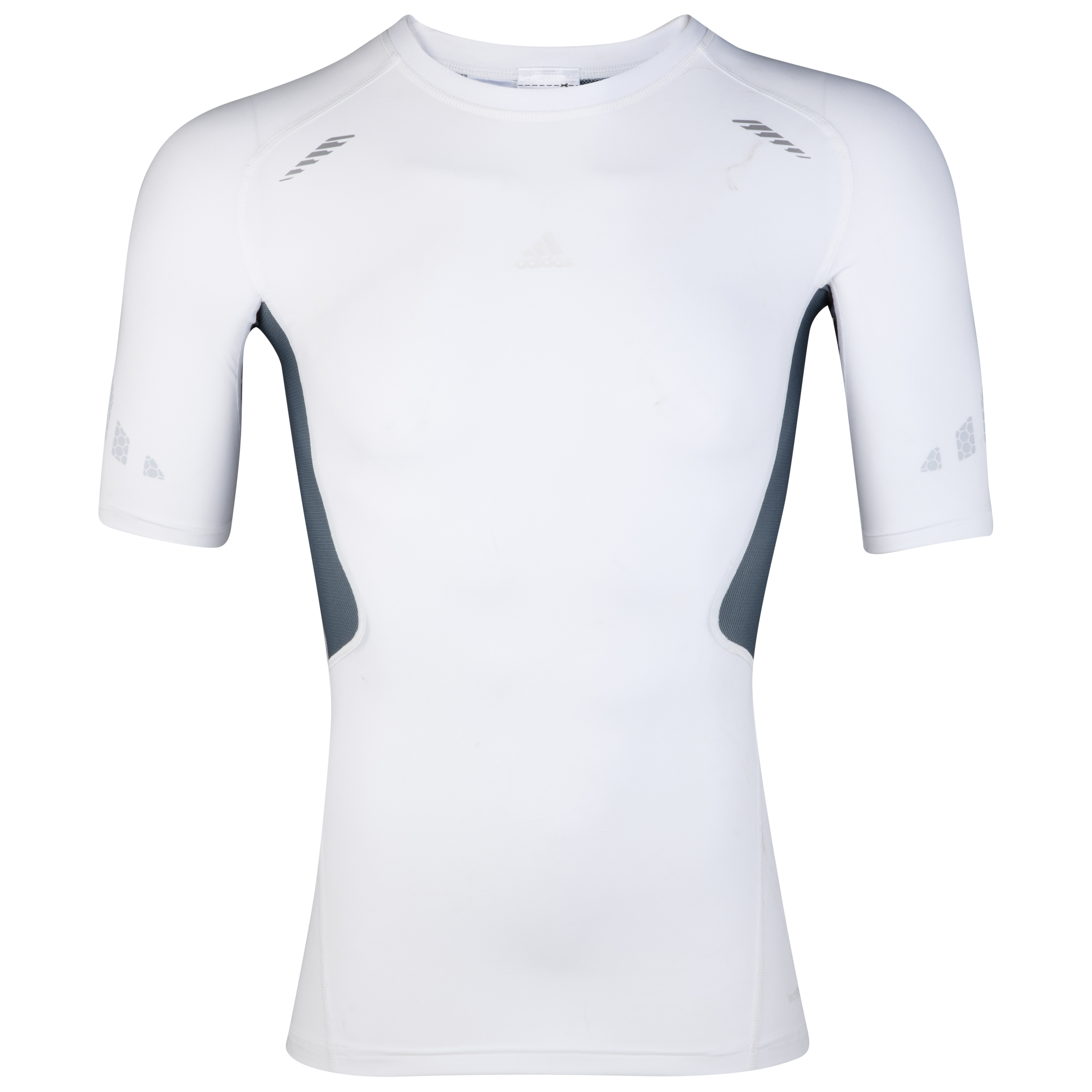 adidas TechFit Preperation Baselayer Top - Short Sleeve - White