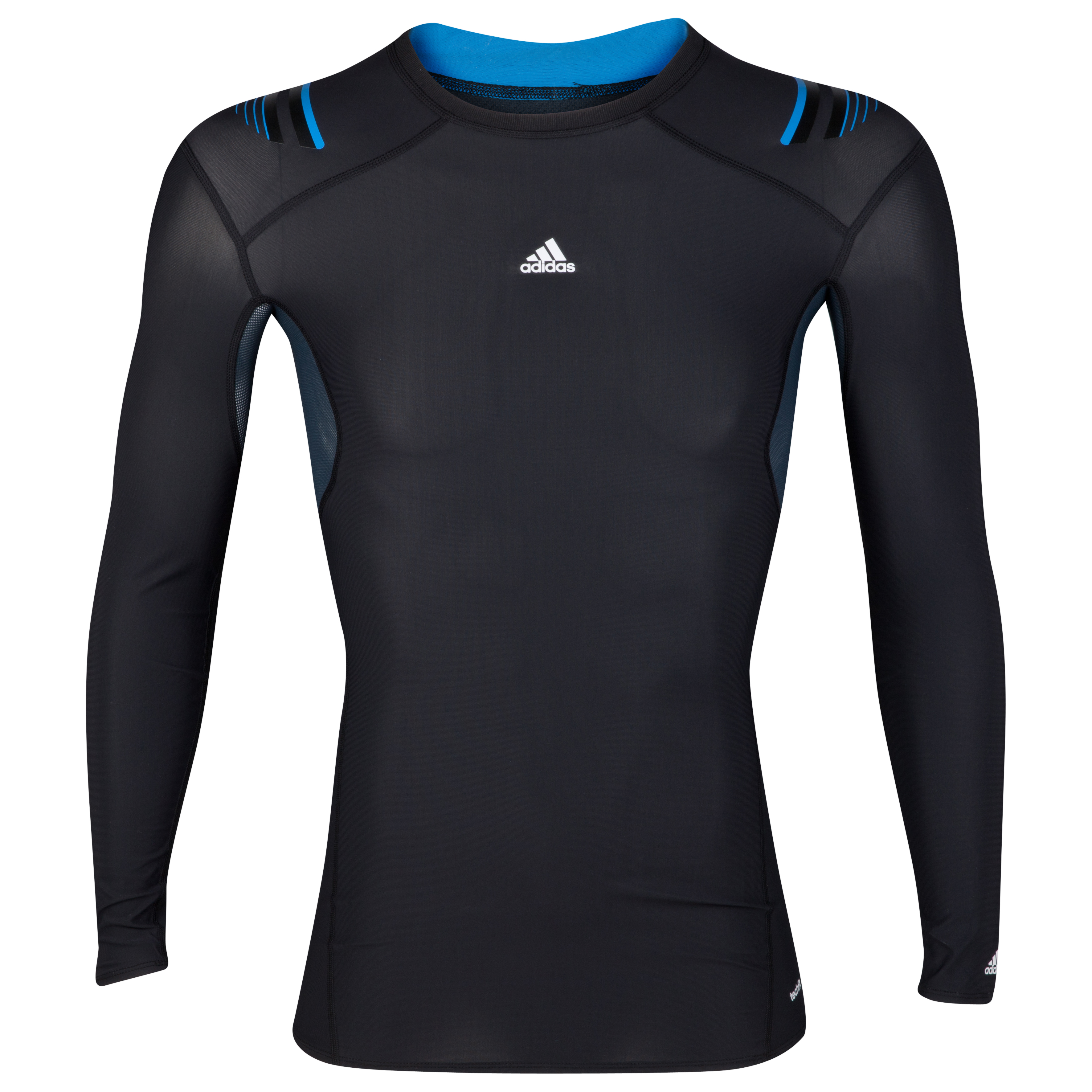 adidas TechFit PowerWeb Baselayer Top - Long Sleeve - Black