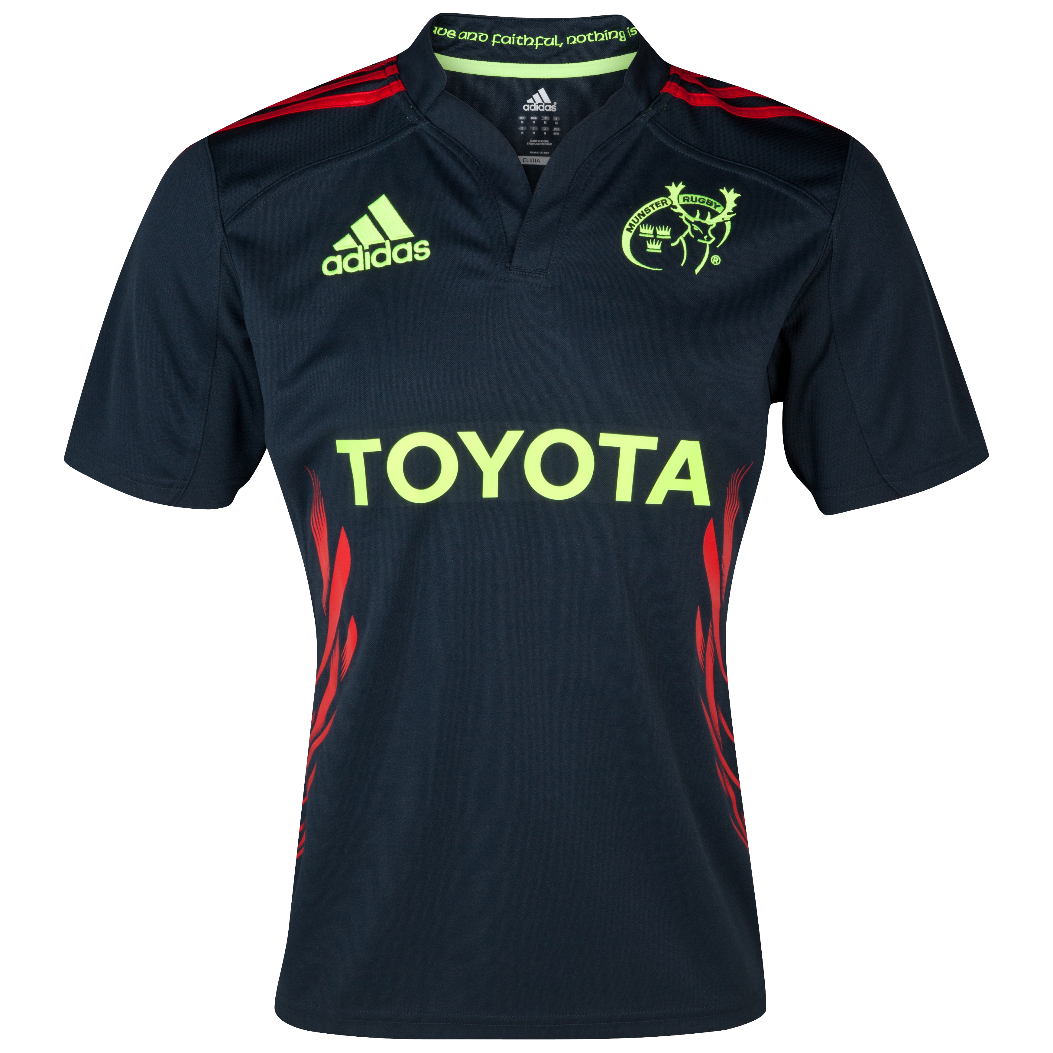 Munster Away Shirt 2012/13 - Tech Onix/Collegiate Red/Electricity
