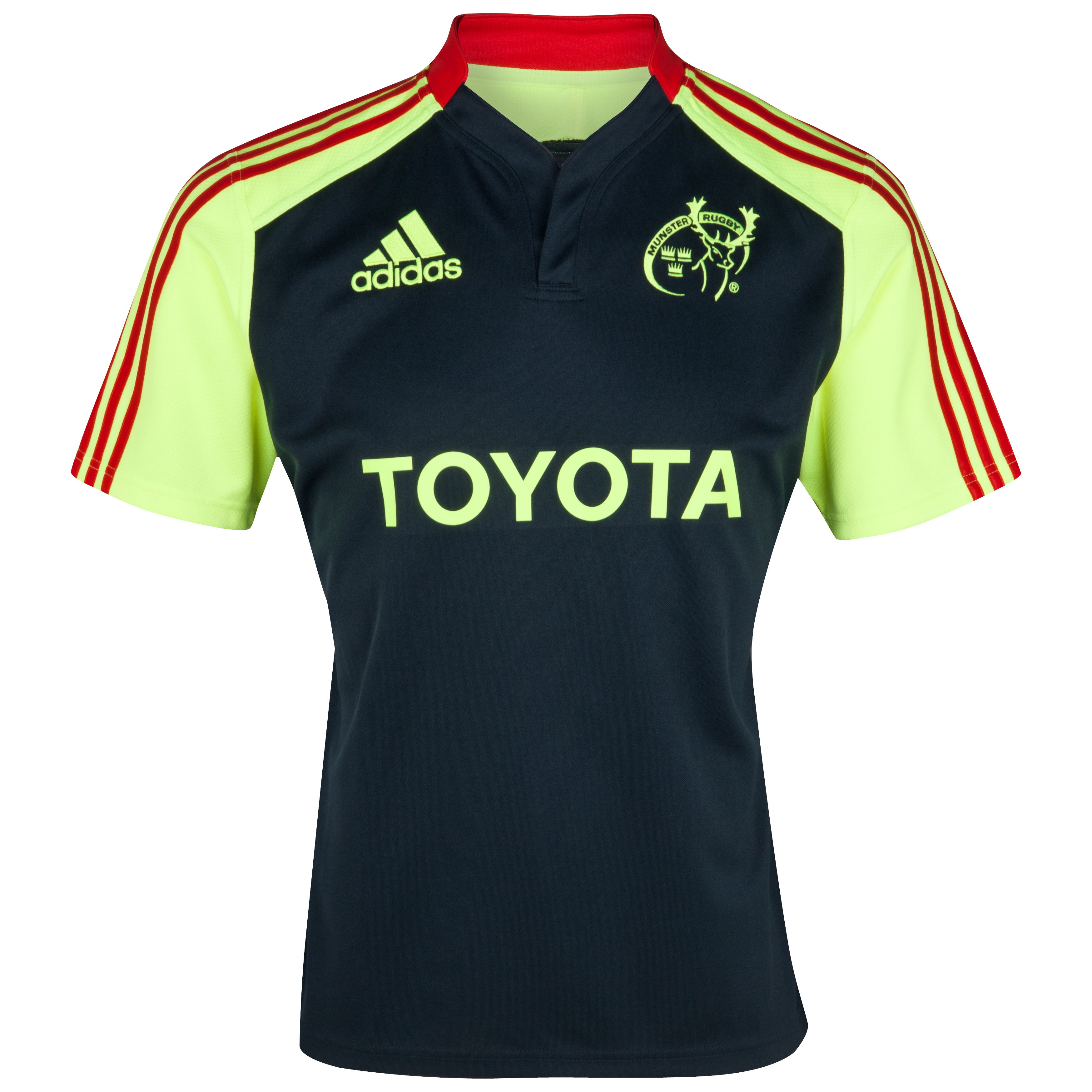 Munster Training Jersey - Tech Onix/Electricity/Collegiate Red
