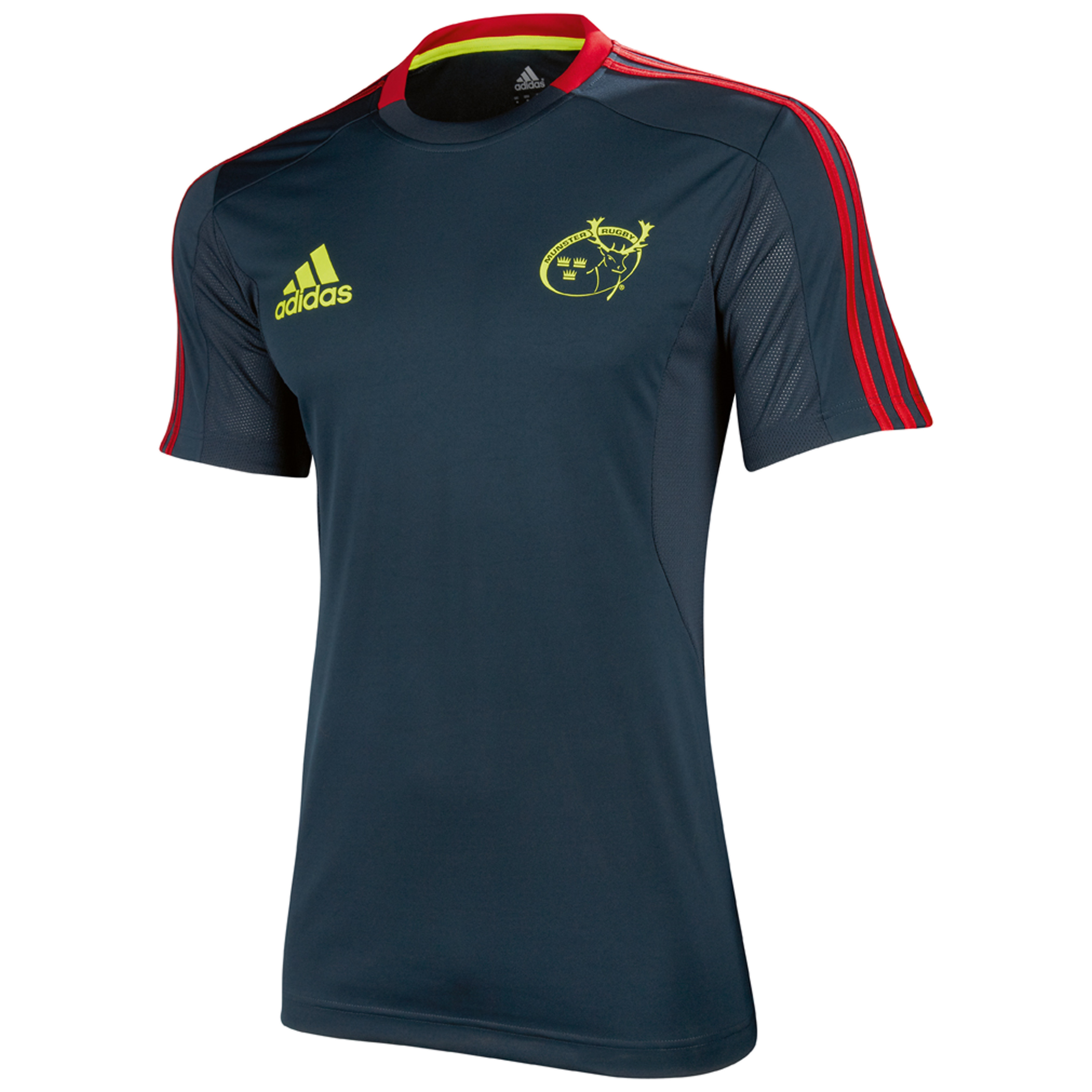 Munster Performance T-Shirt - Tech Onix/Collegiate Red