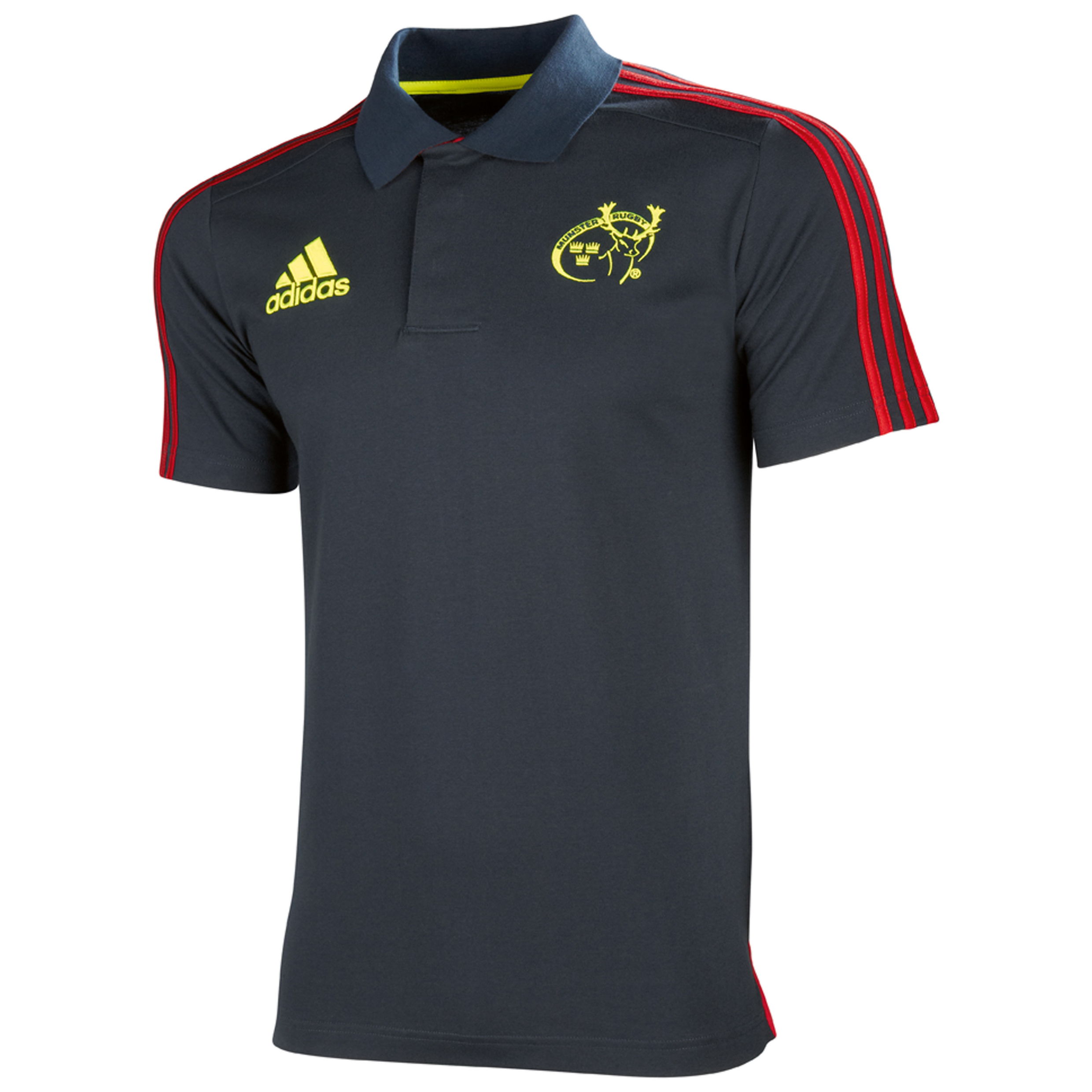Munster Training Polo - Tech Onix/Collegiate Red/Electricity