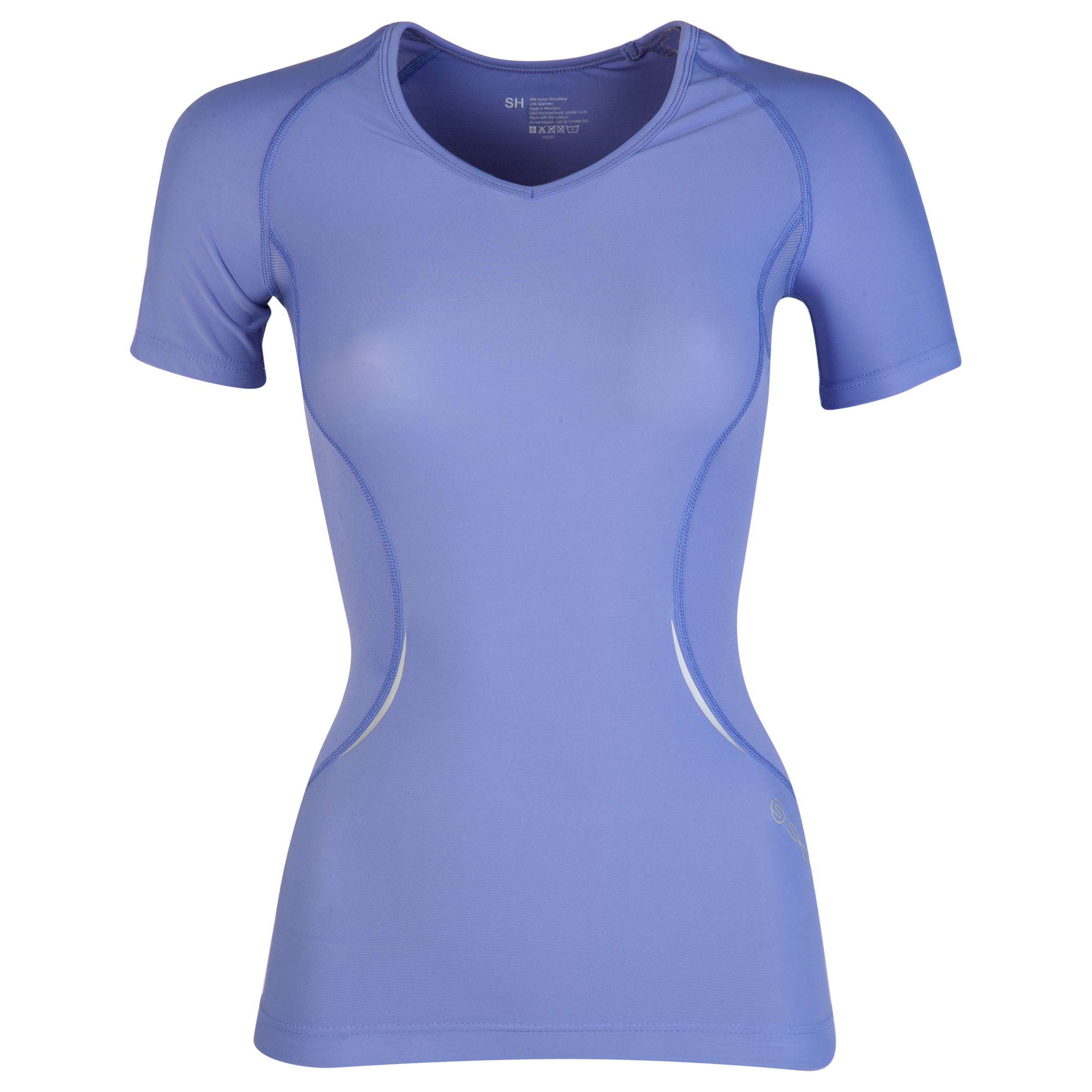 Skins A400 Active Short Sleeve Top -  Amethyst - Womens