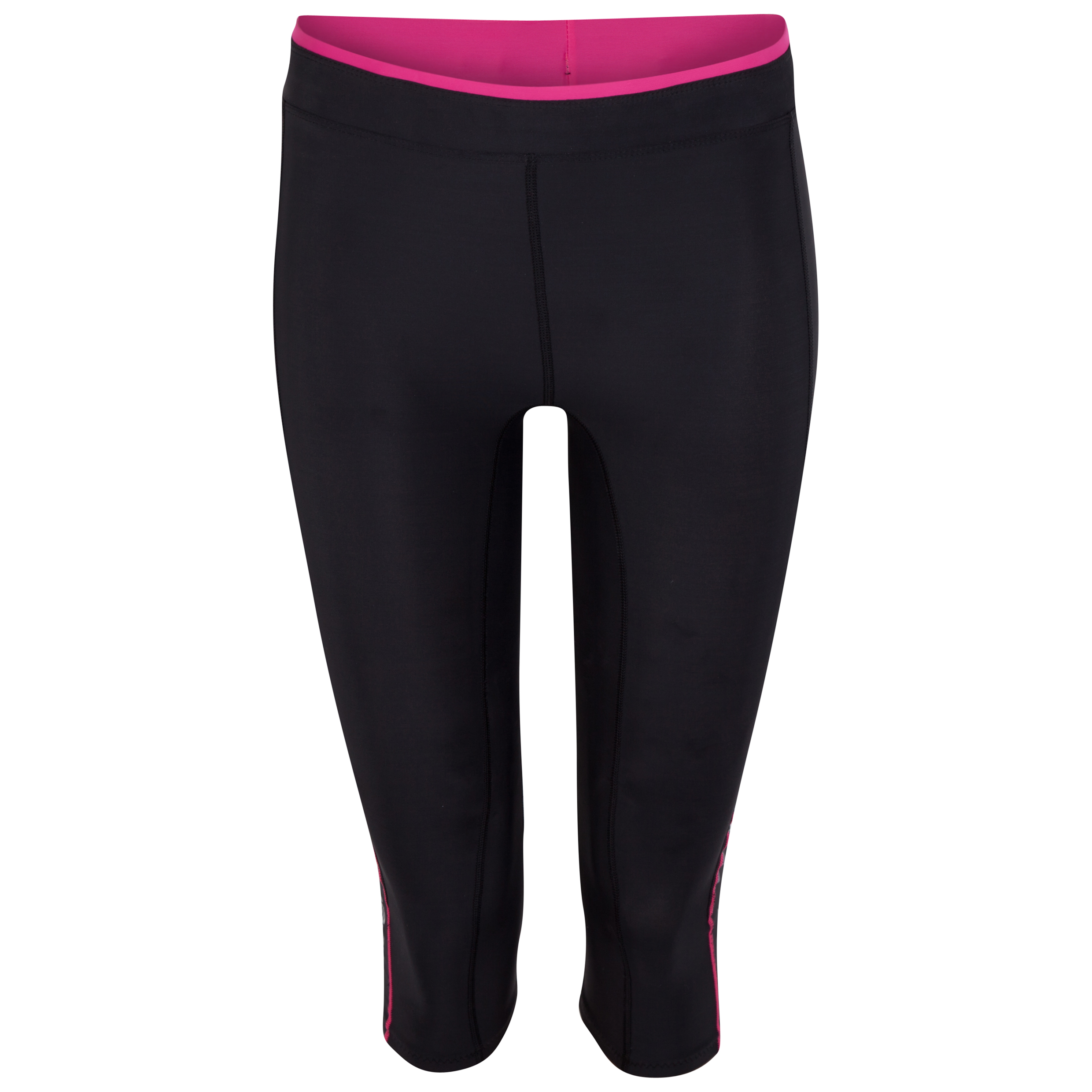 Skins A200 3/4 Tights - Black/Pink - Womens