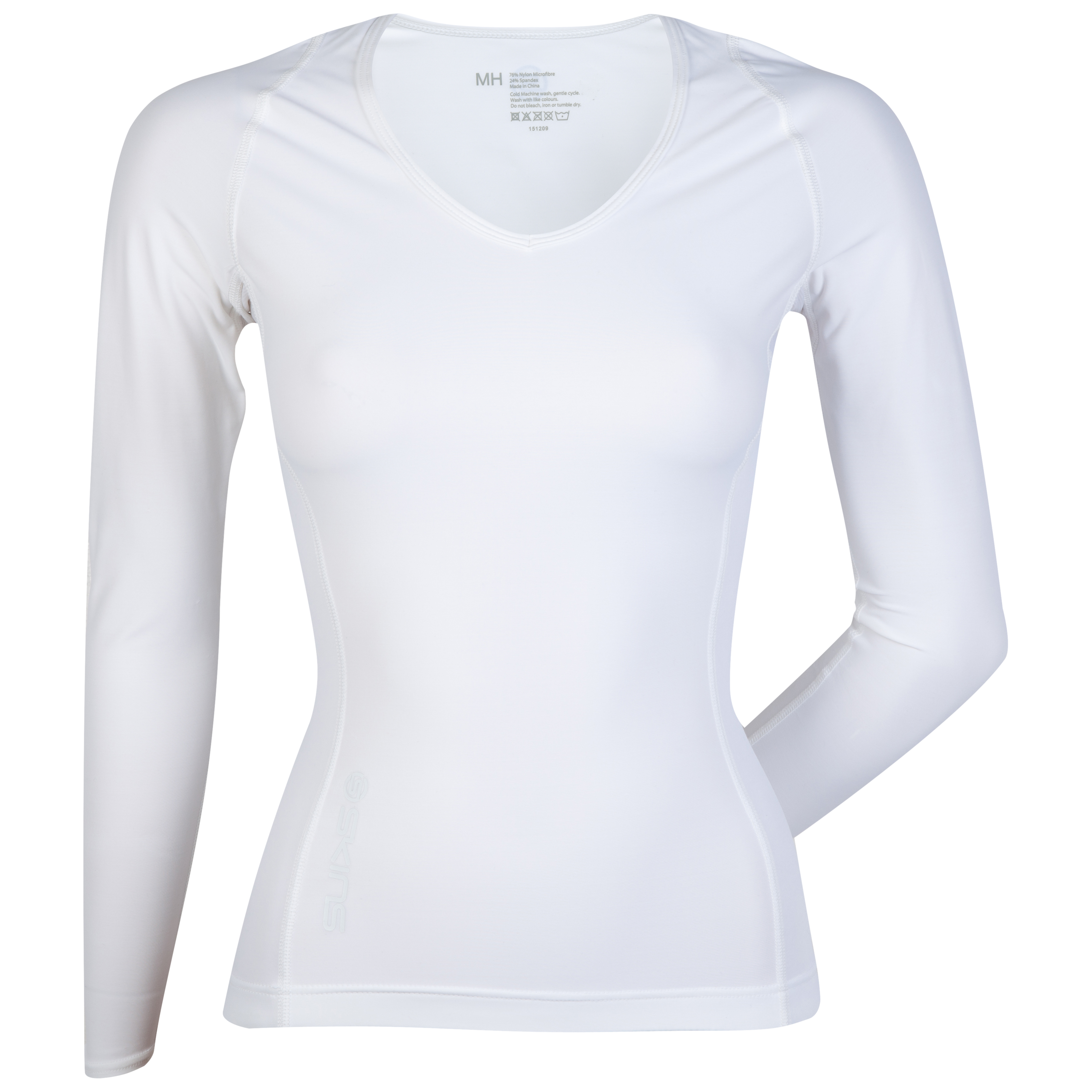 Skins RY400 Recovery Long Sleeve Top - White - Womens
