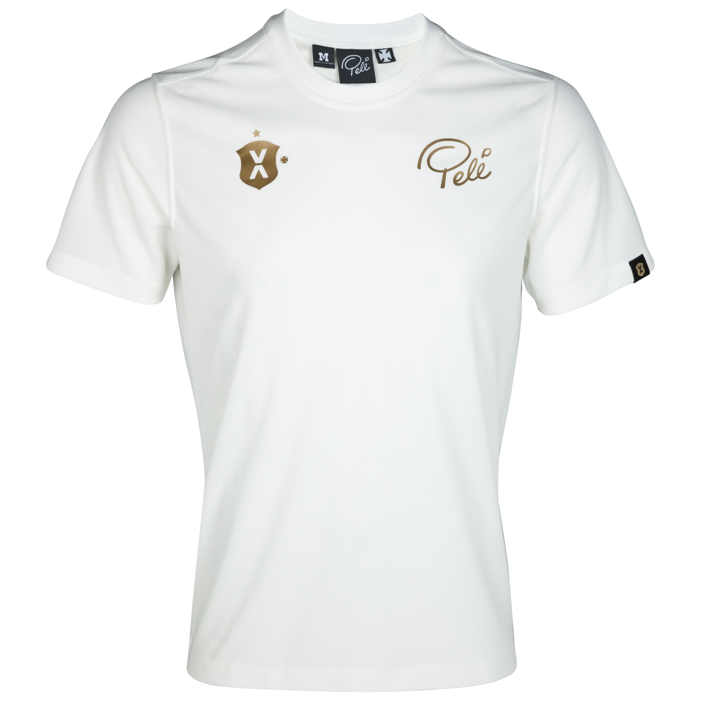 Pele Sports Gold T-Shirt - Snow White