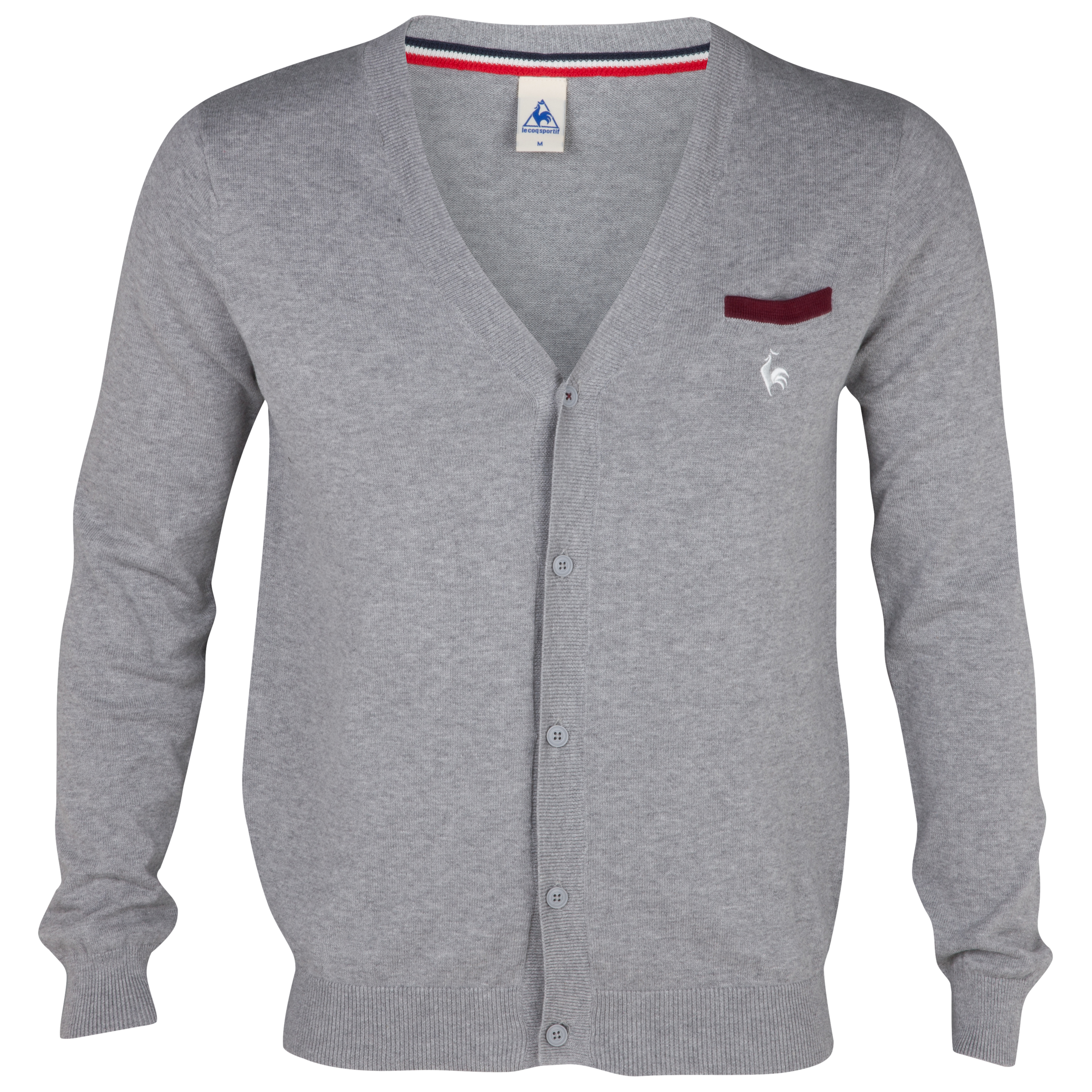 Le Coq Sportif  Cardigan - Light Heather Grey