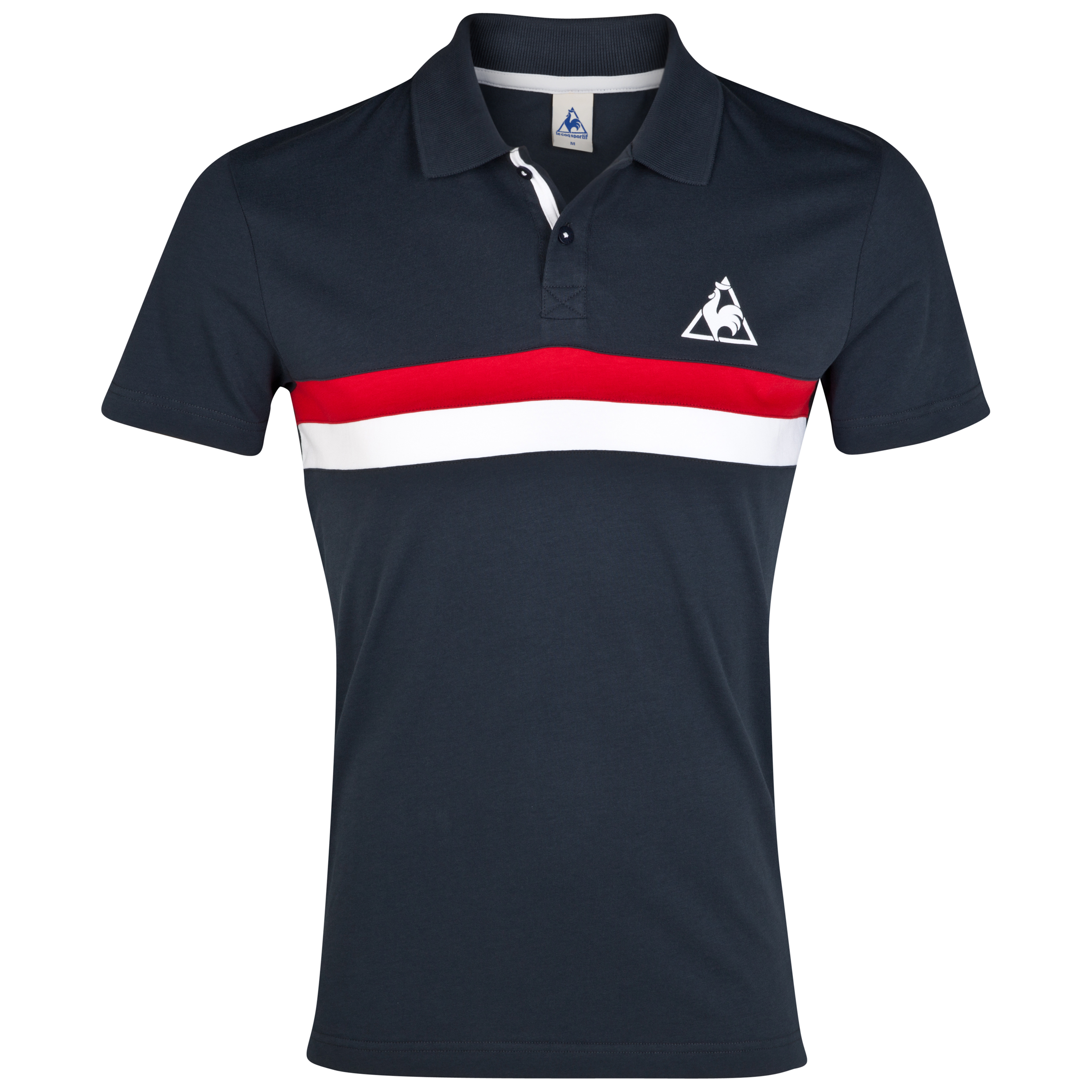 Le Coq Sportif Rayures Polo - Eclipse
