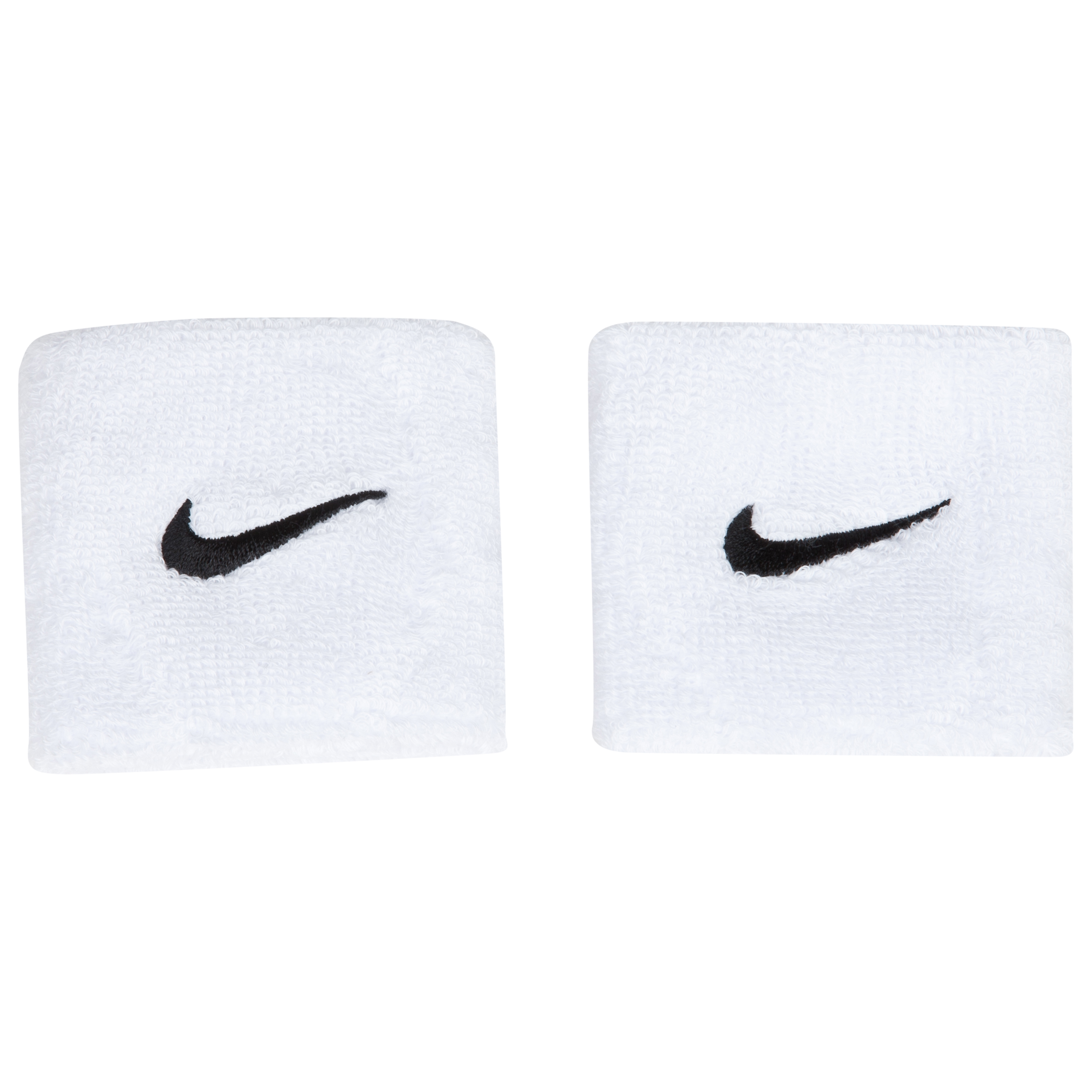 Nike Swoosh Wristbands - White/Black