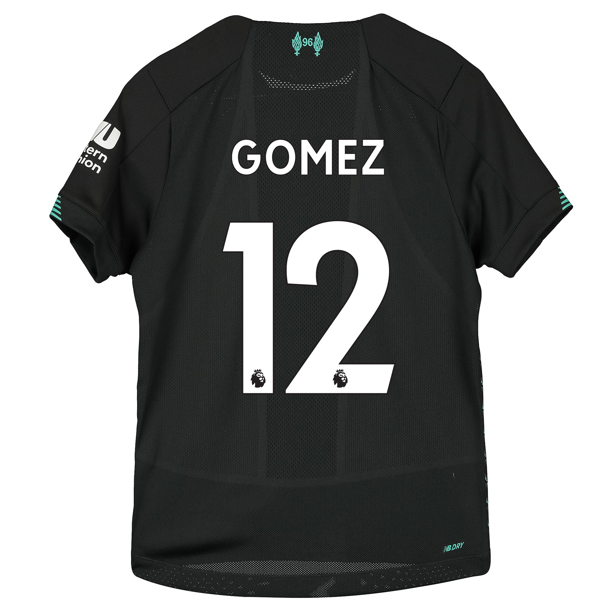 Liverpool Third Shirt 2019-20 - Kids with Gomez 12 printing