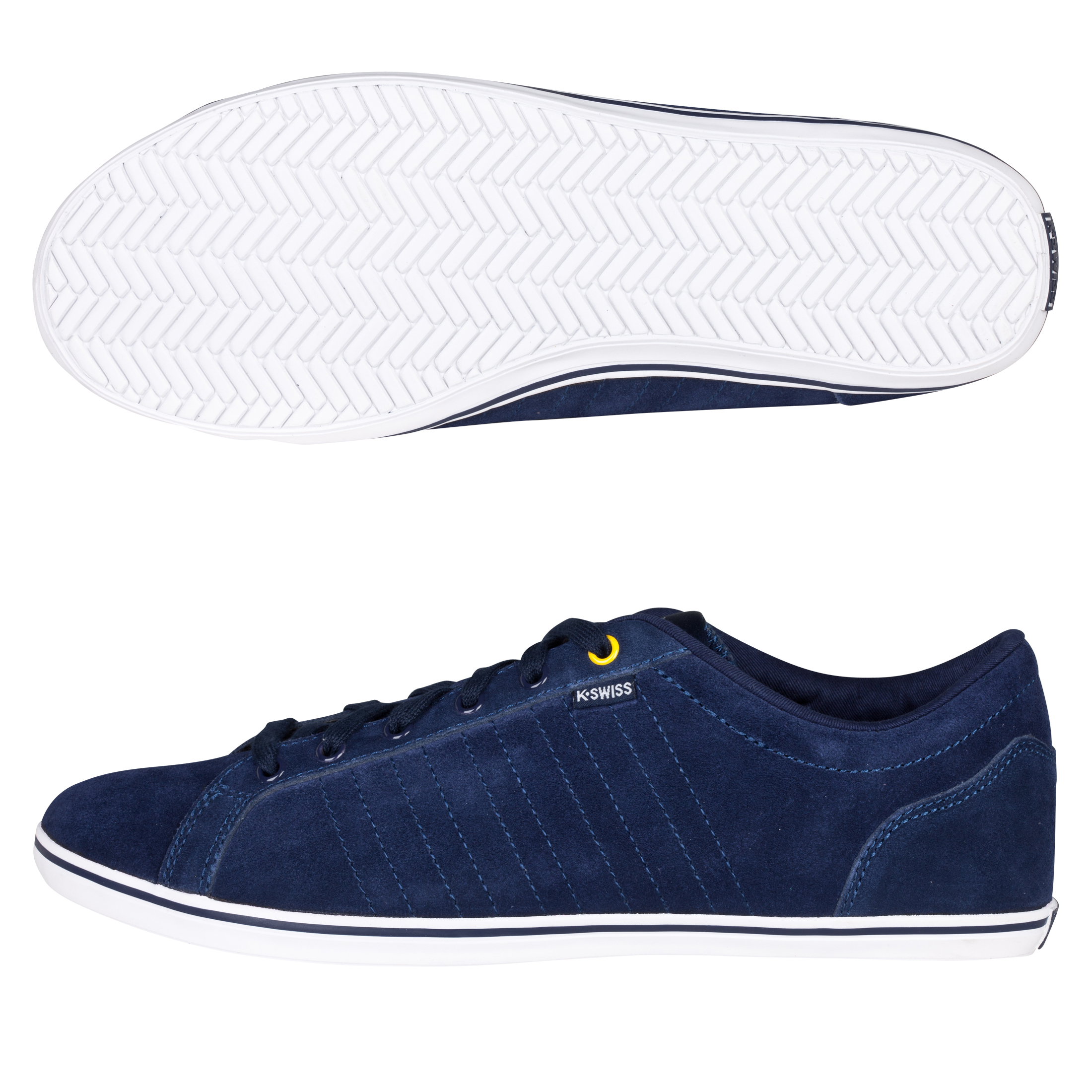 K-Swiss Hof III SDE VNZ Trainers - Navy/White/Flash Yellow