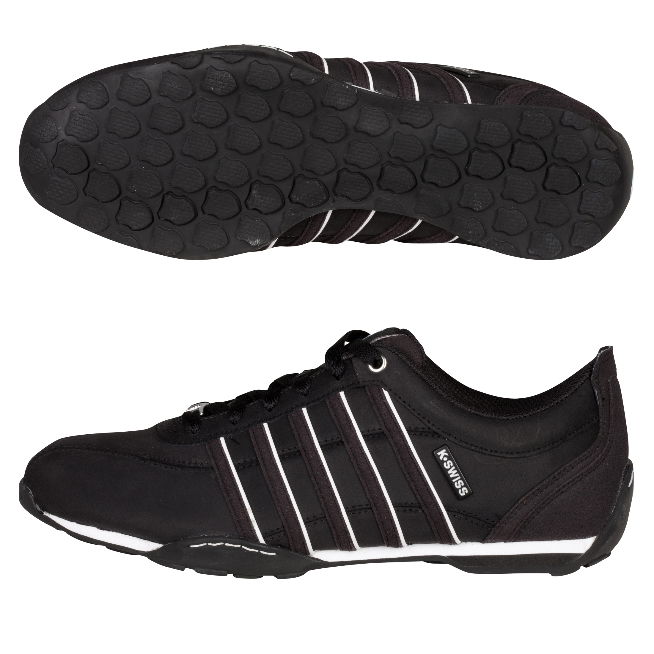 K-Swiss Arvee 1.5 Trainers - Black/White/Silver