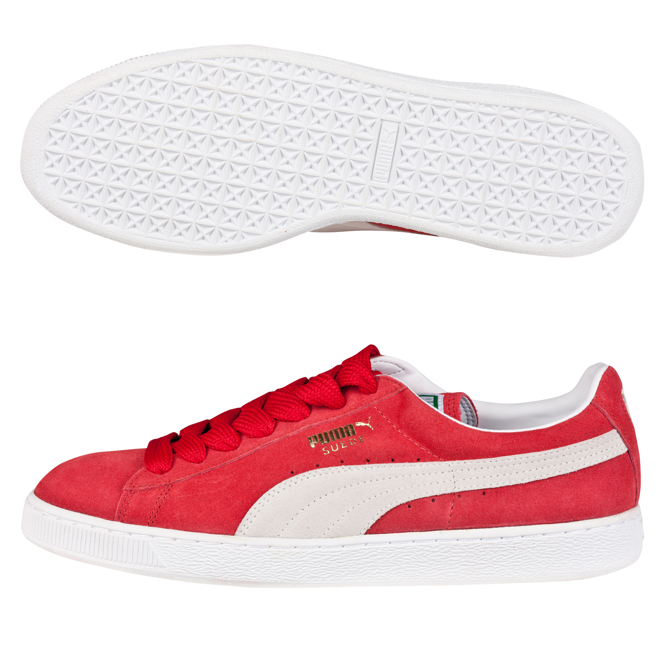 Puma Suede Classic Eco Trainer - Team Regal Red/White