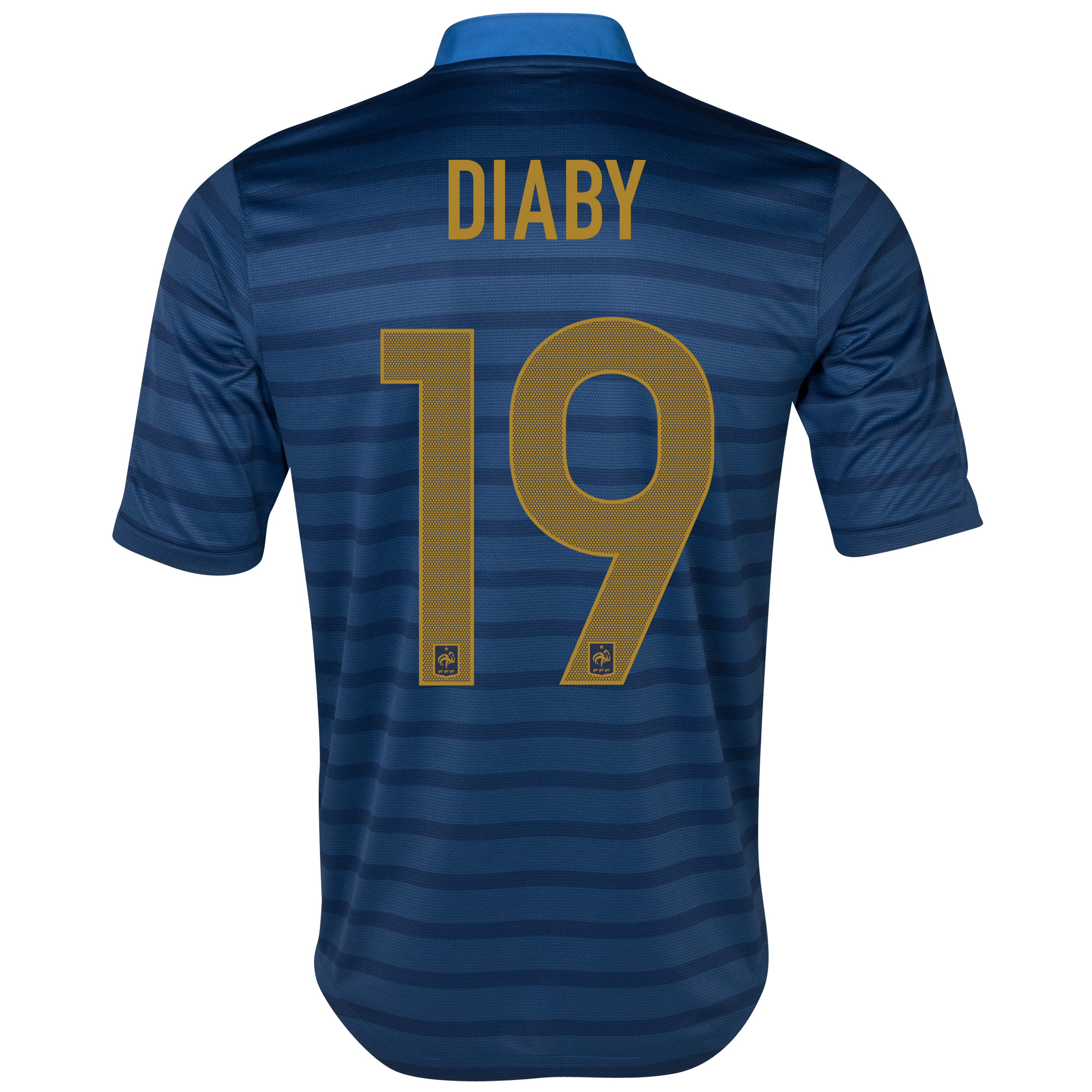 France Home Shirt 2012/13 with Diaby 19 printing