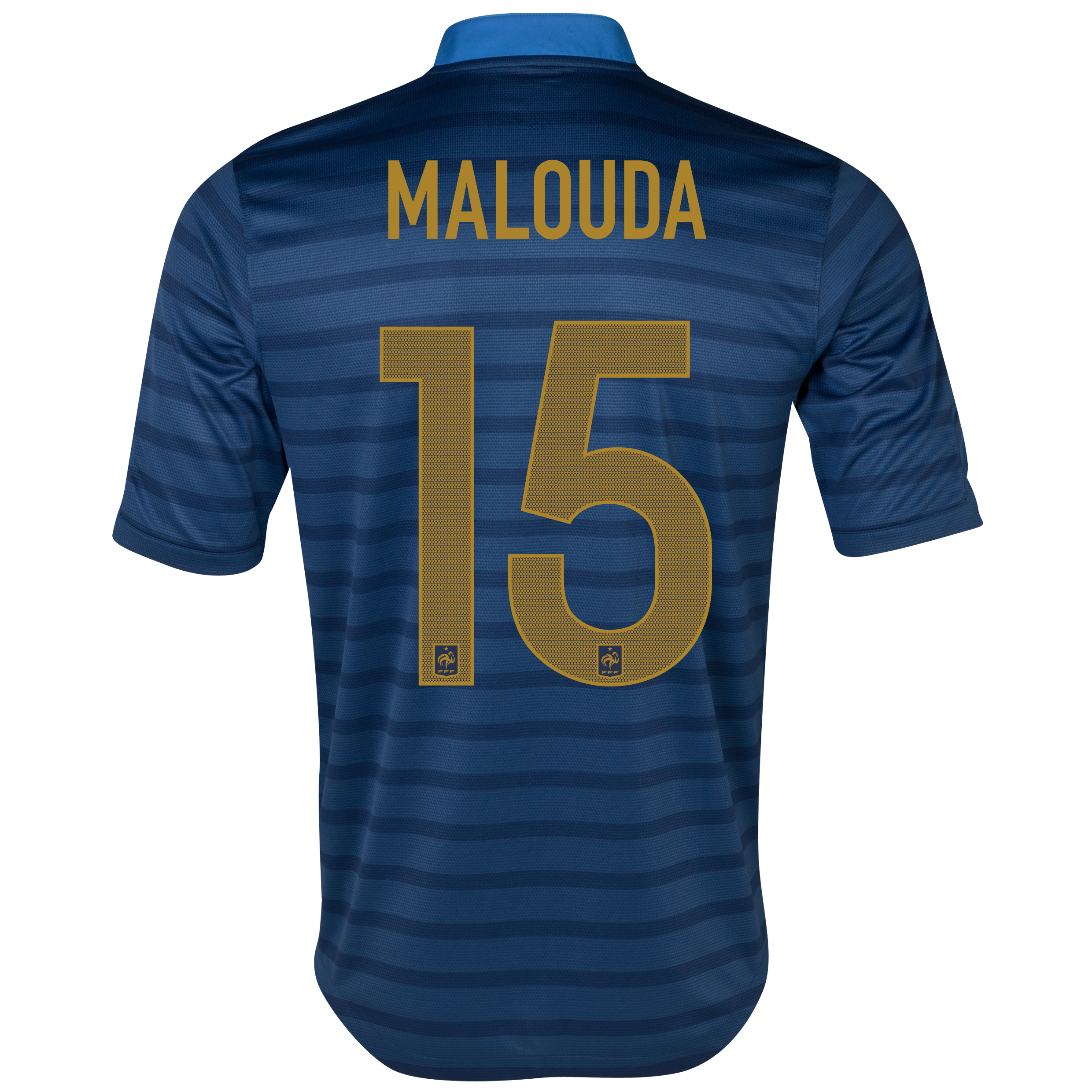 France Home Shirt 2012/13 - Kids with Malouda 15 printing