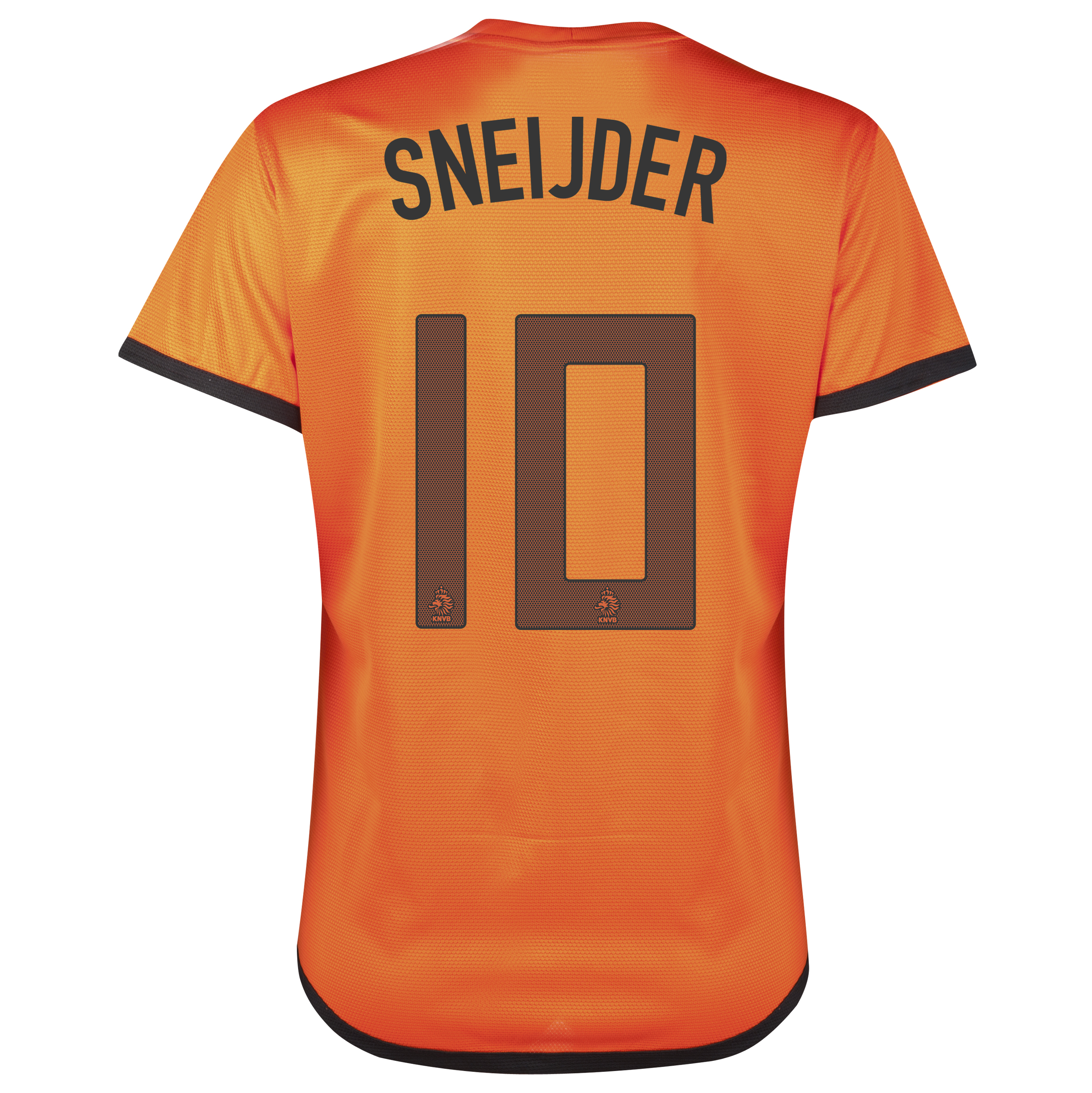 Netherlands Home Shirt 2012/13 - Womens with Sneijder 10 printing