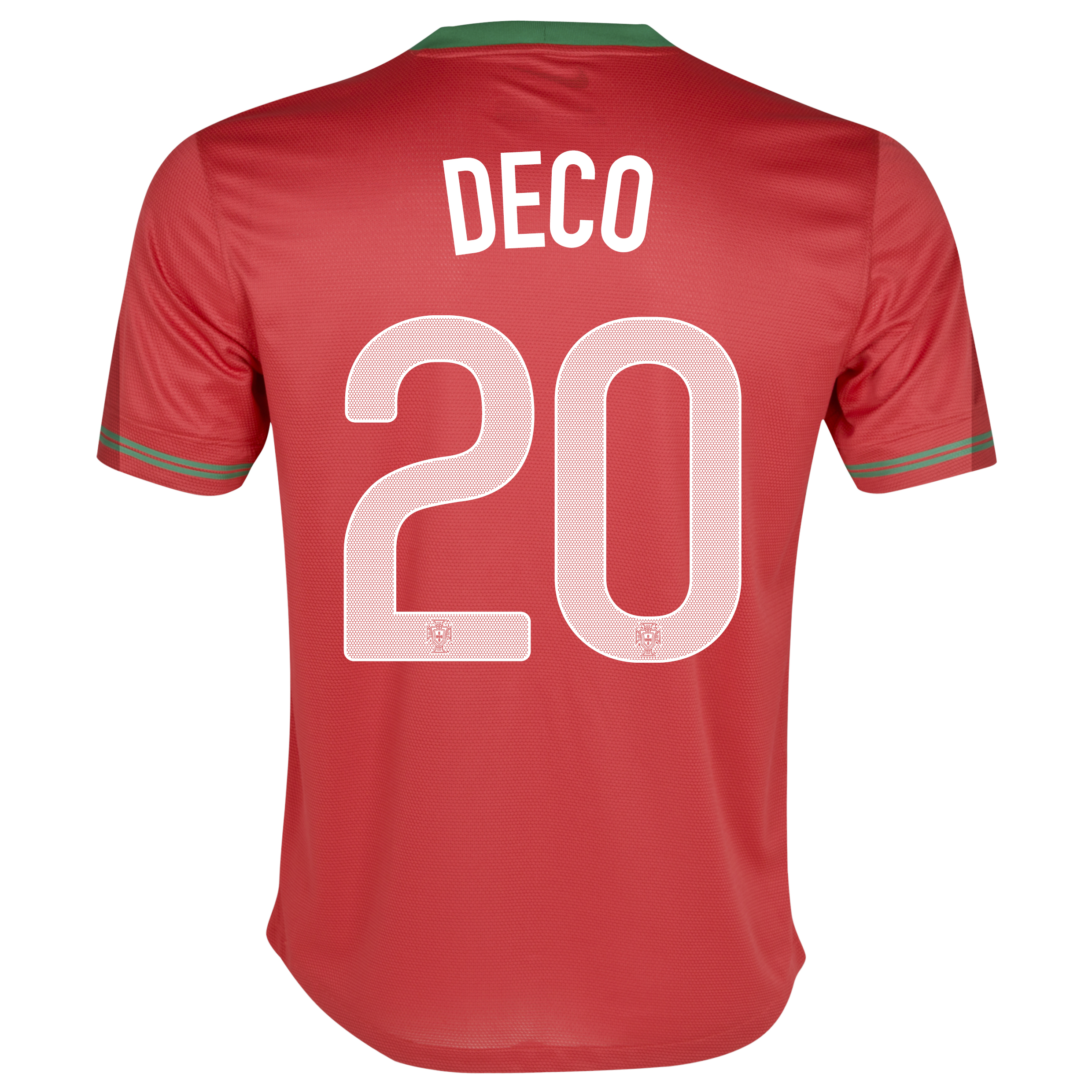 Portugal Home Shirt 2012/13 with Deco 20 printing