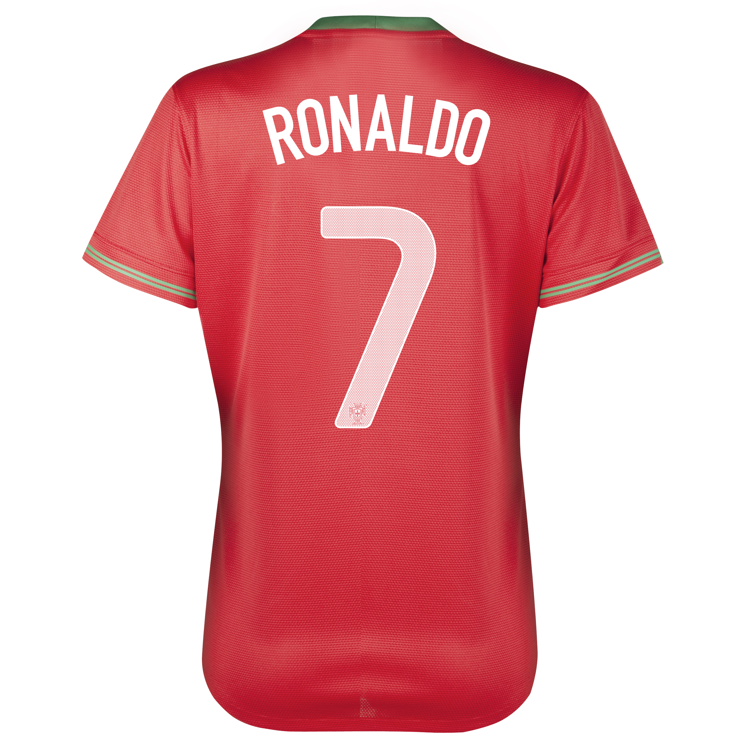 Portugal Home Shirt 2012/13 - Womens with Ronaldo 7 printing