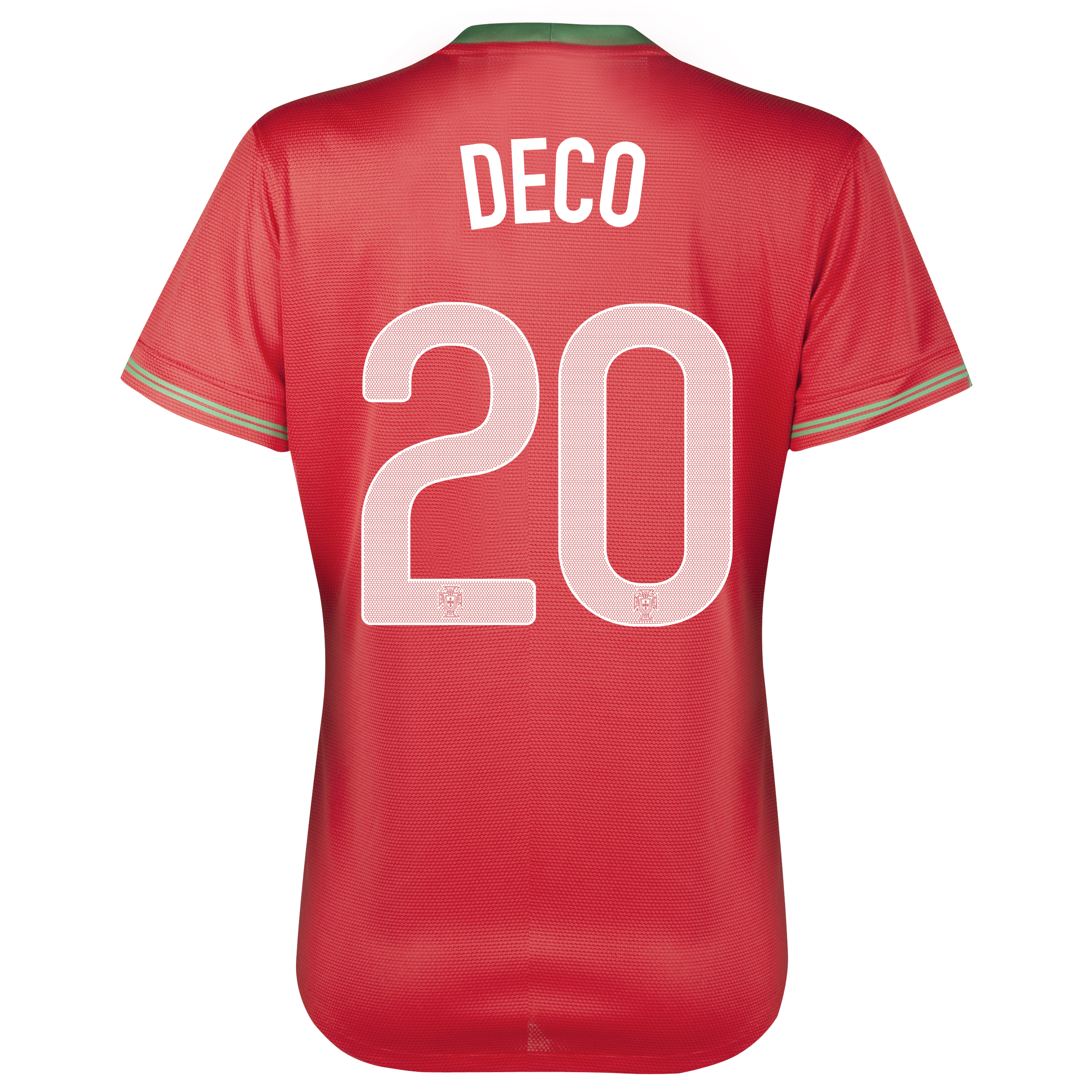 Portugal Home Shirt 2012/13 - Womens with Deco 20 printing