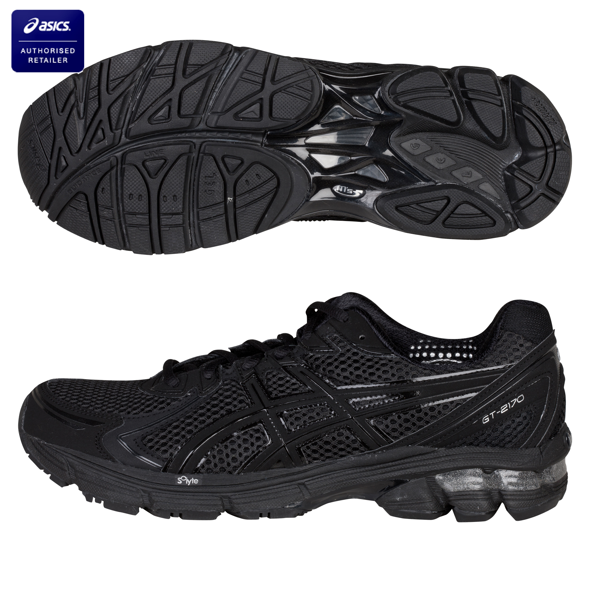 Asics GT-2170 Running Trainers - Black/Onyx/Lightning
