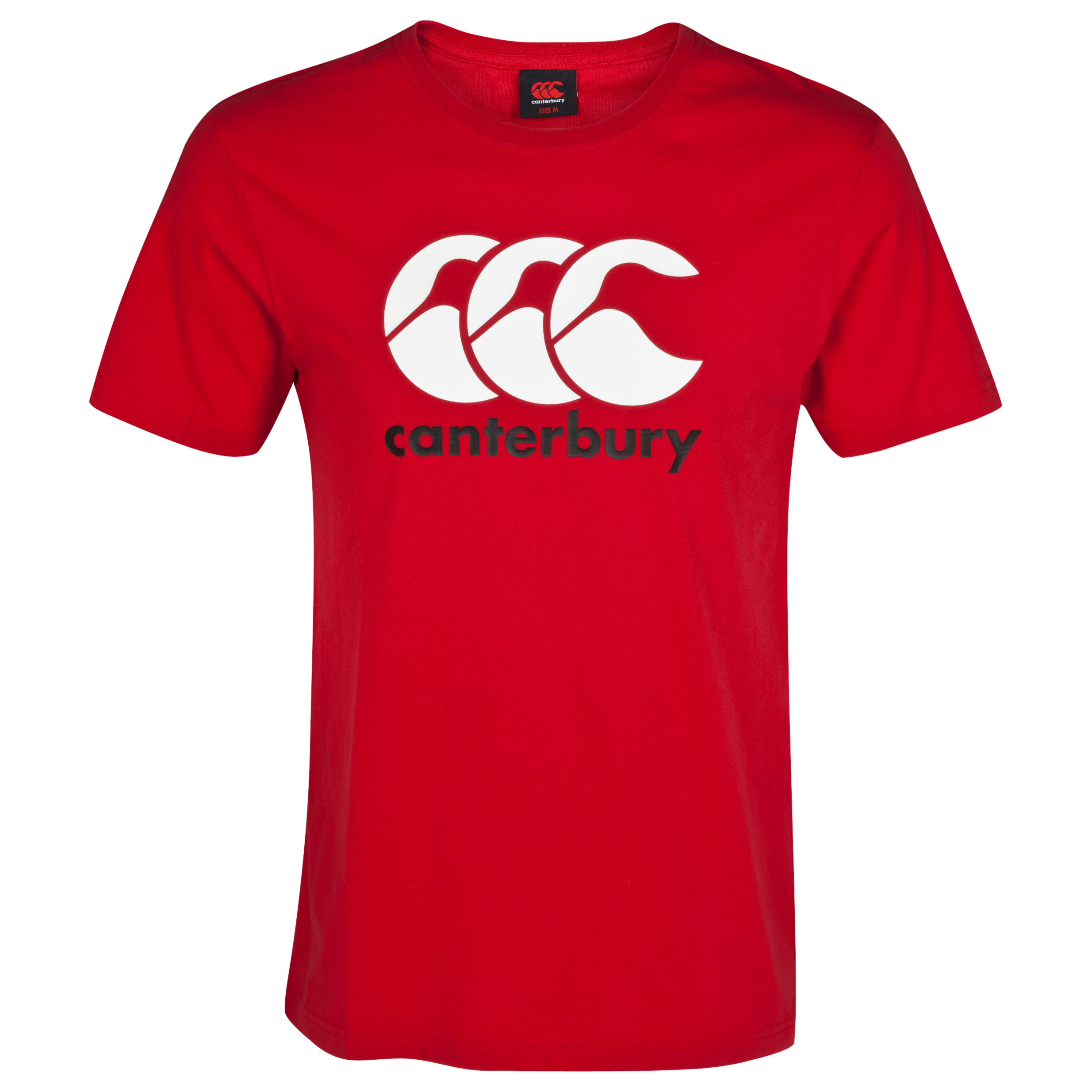 Canterbury CCC Logo T-Shirt - Flag Red