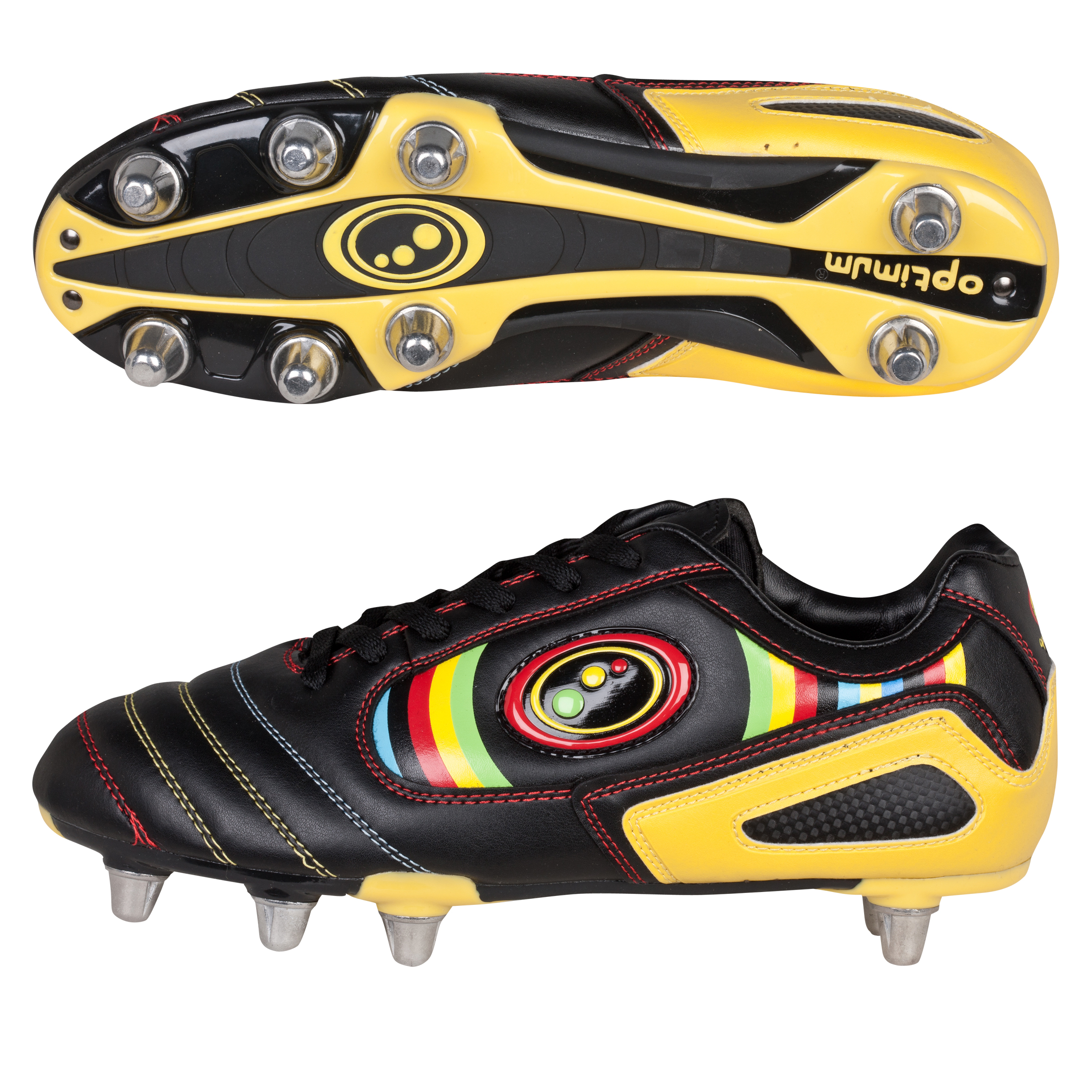 Optimum Shokka Rugby Boots - Shokka/Multicolour