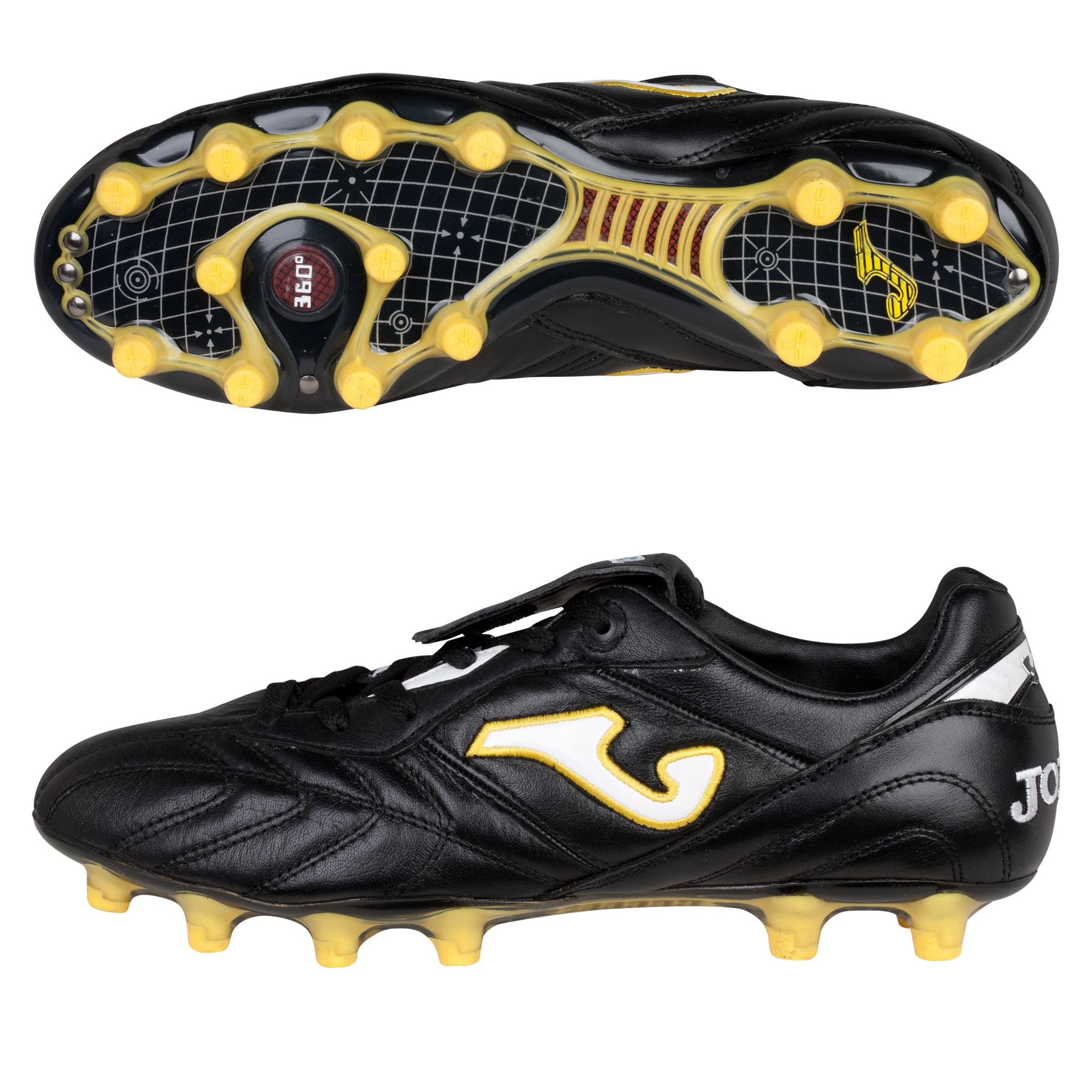 Joma Granada FG Black/Yellow