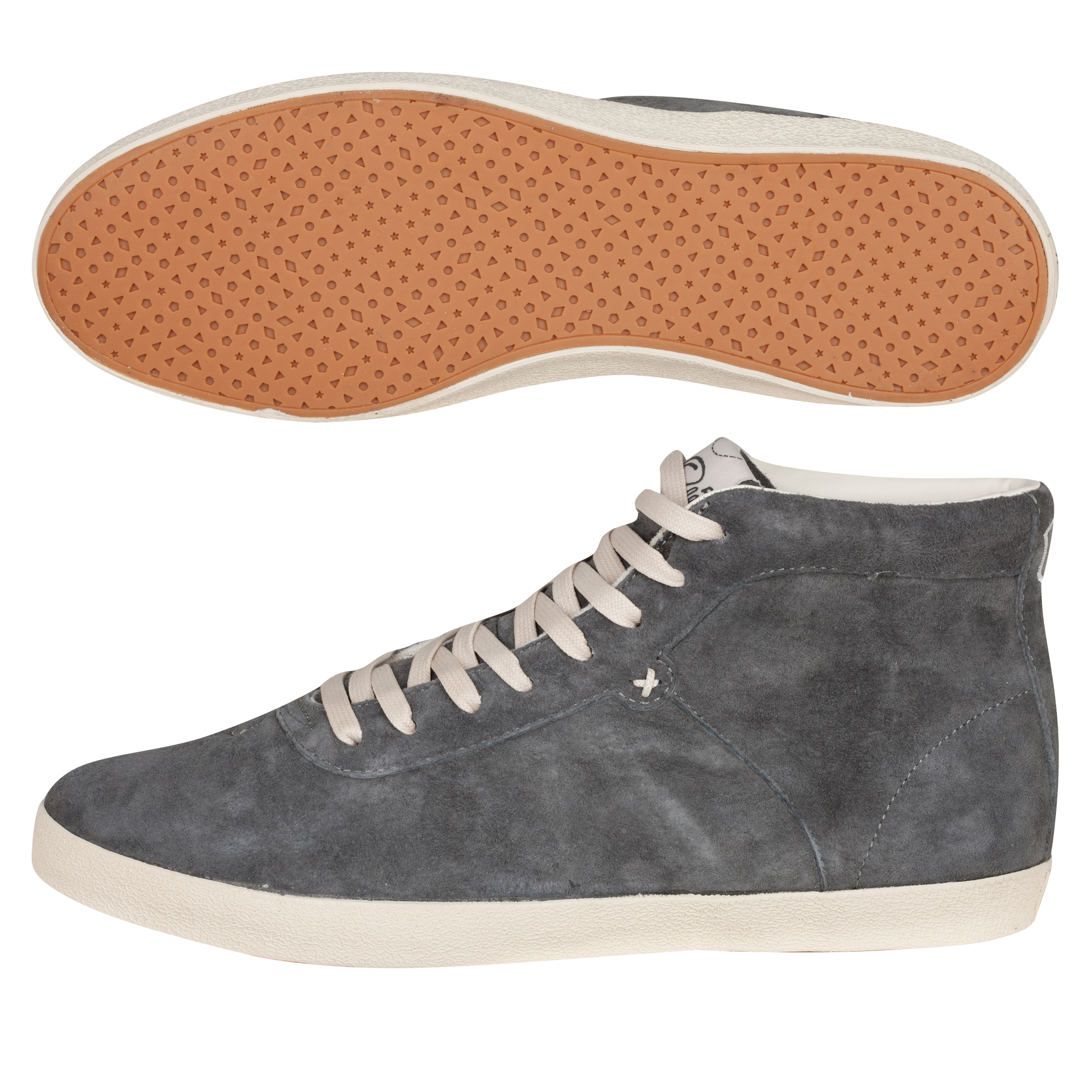 Pele Sports Azteca Trainers - Castle Rock/White Smoke